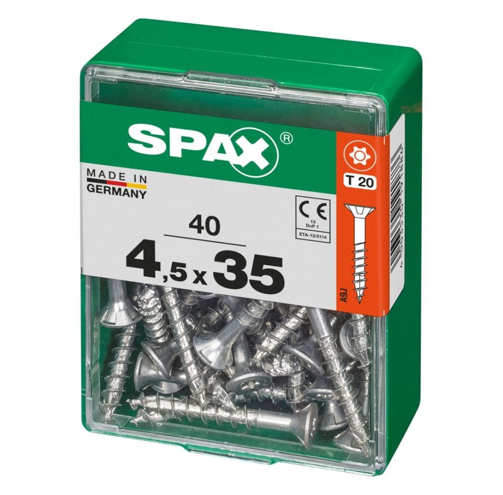 SPAX Holzbauschraube Spax Universalschrauben 4.5 x 35 mm TX 20 - 40