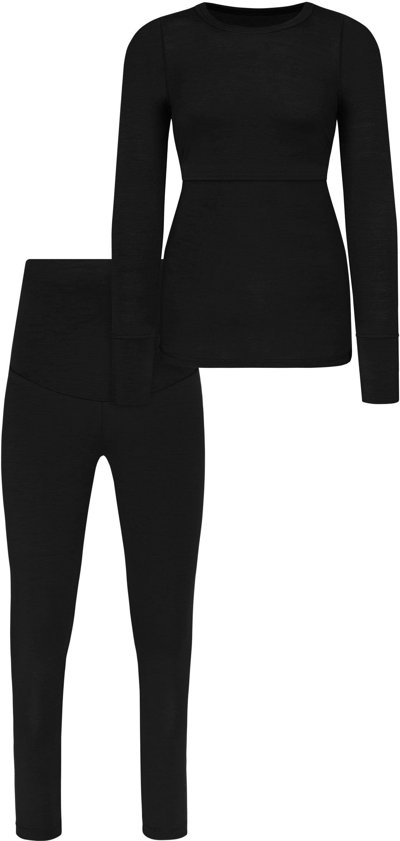 normani Umstandsleggings Merino Unterwäsche Umstandsmode Garnitur günstig online kaufen