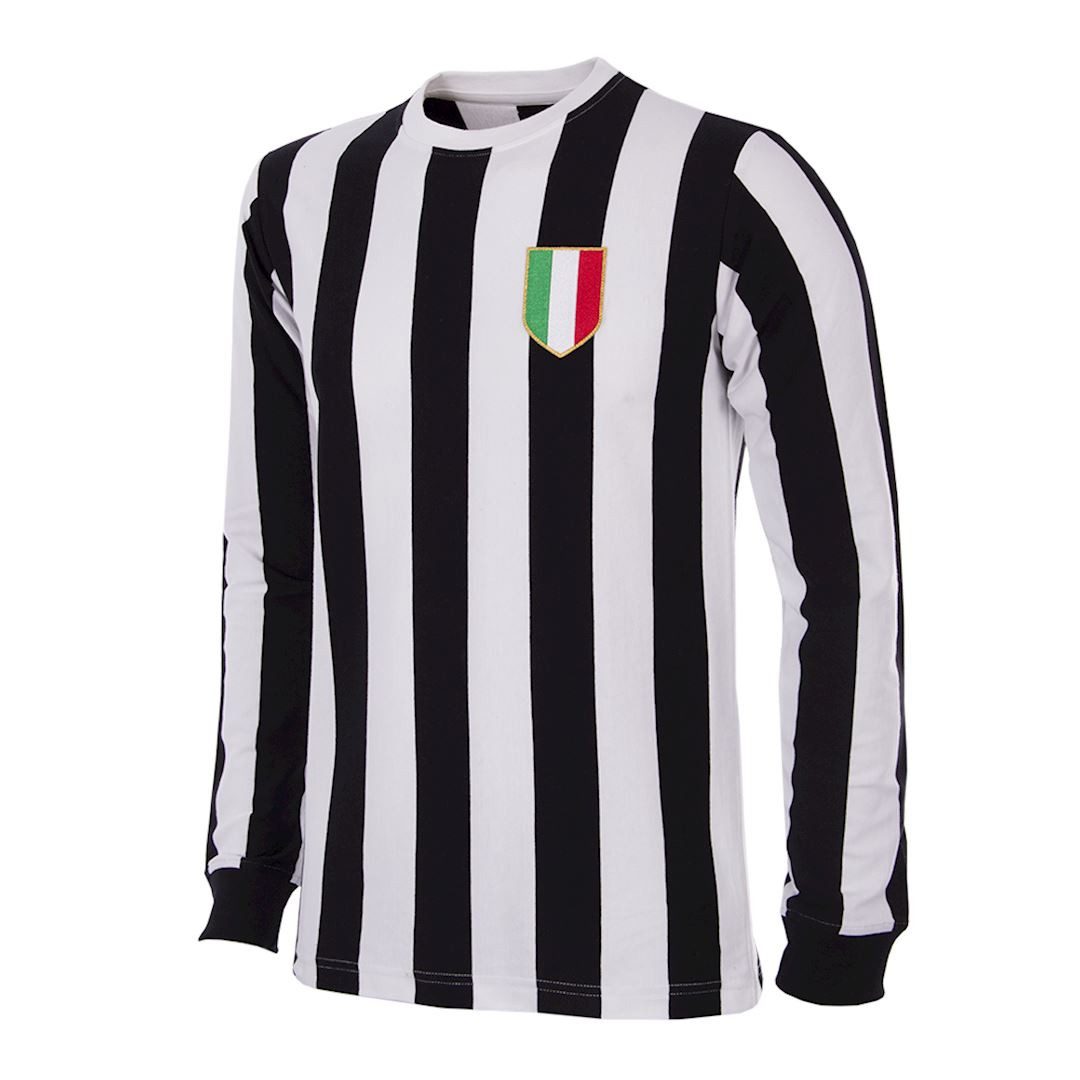 COPA Fußballtrikot Retro Juventus FC 1951/52 Gesticktes Vereinsemblem