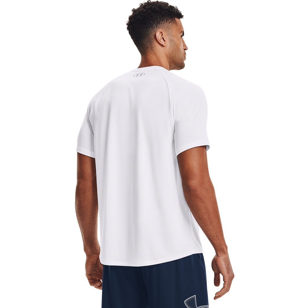 Under Armour® Trainingsshirt UA TECH 2.0 SS TEE Kurzarm-Design, mit Rundhalsausschnitt, atmungsaktiv – Bild 3 von 5