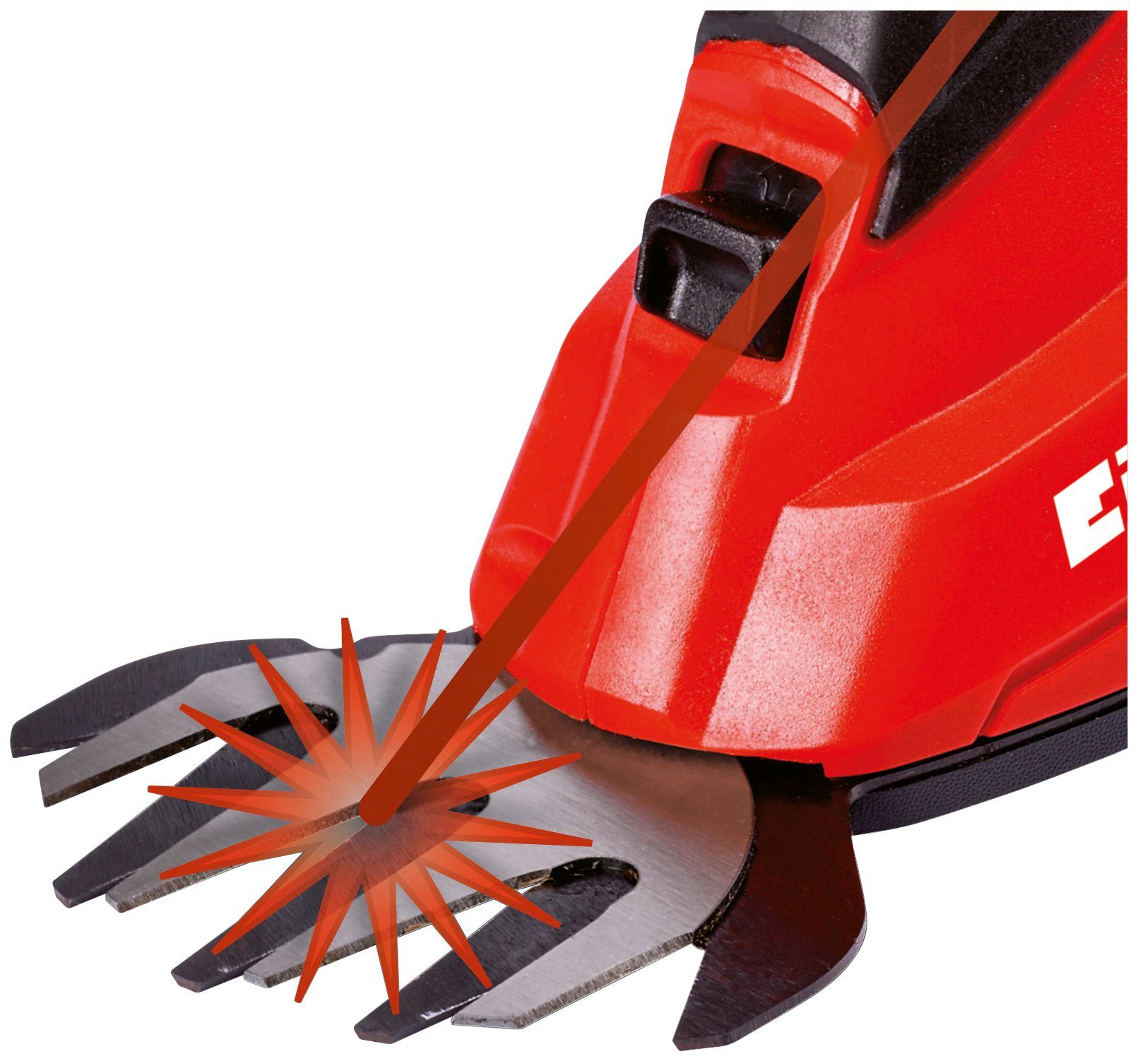 Einhell Akku-Gras- und Strauchscherenset GC-CG 18 Li-Solo, 10/20 cm Arbeitsbreite, ohne Akku – Bild 5 von 5