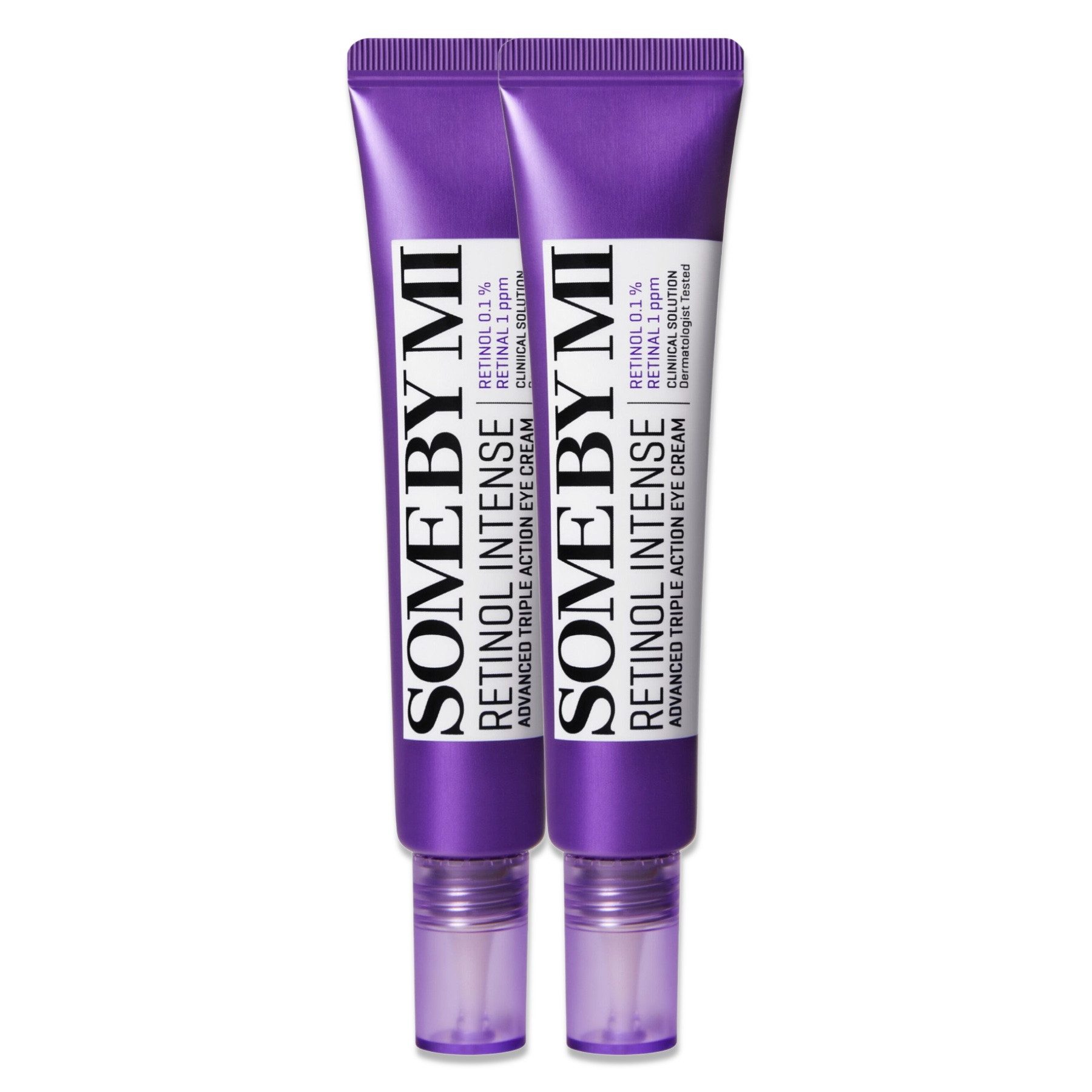 Some By Mi Anti-Aging-Augencreme Augenkonturencreme Anti-Falten Retinol Intense Reactivating Eye Cream, 2-tlg., Anti-Aging, Anti-Falten,Augencreme,Augenpflege