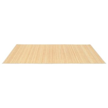 Teppich Bambus 160x230 cm Natur, furnicato, Rechteckig
