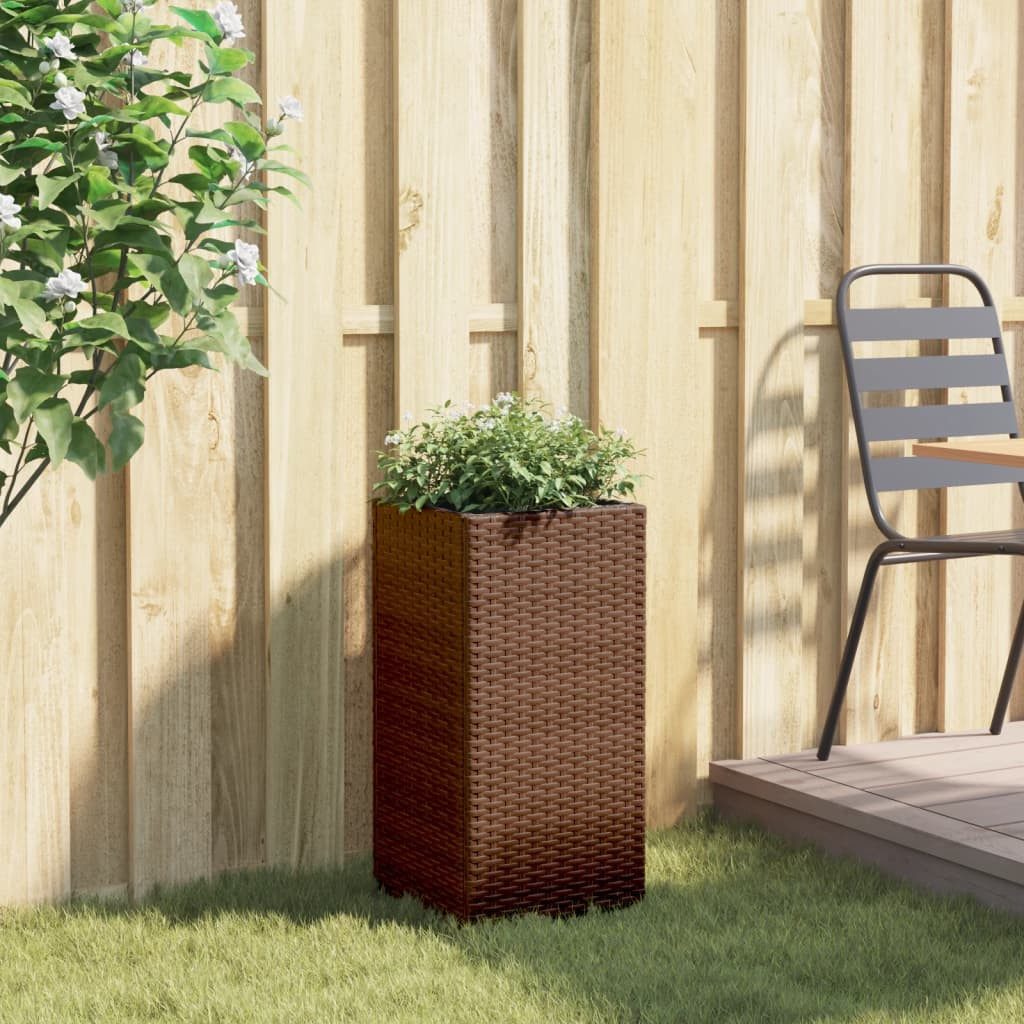 vidaXL Blumentopf Pflanzkübel Braun 30x30x60 cm günstig online kaufen