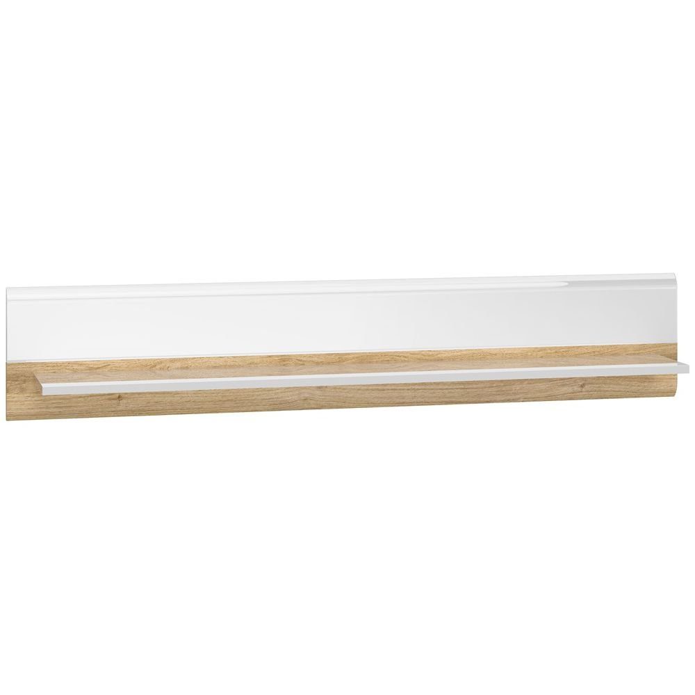 und Wandboard, Lomadox Anbauwand breit TV-Wand cm ca. Lowboard AKRON-131, 210 inkl. (2-tlg), moderne