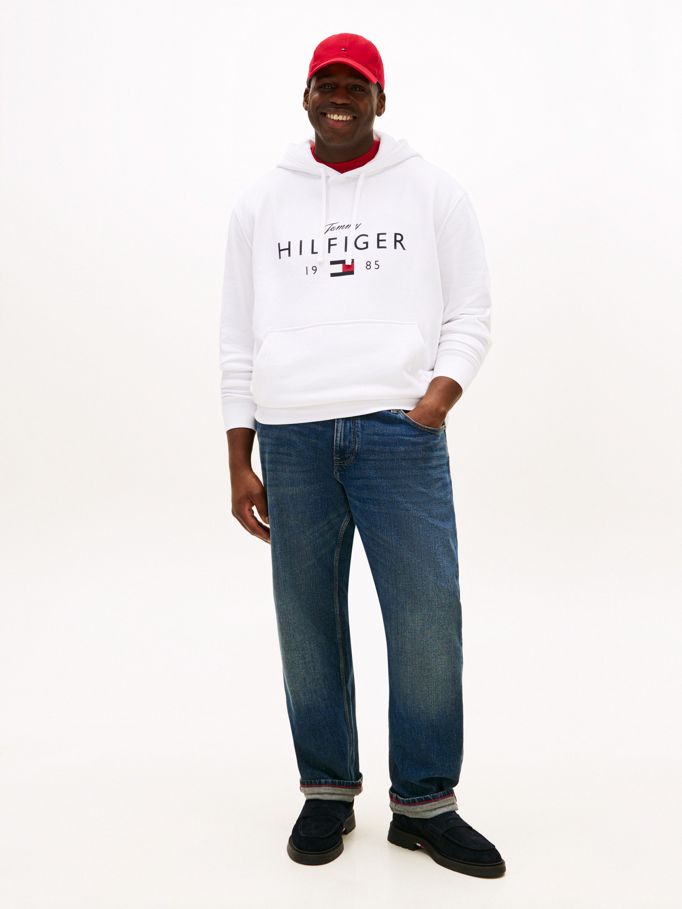 Tommy Hilfiger Big & Tall Hoodie BT-BRANDLOVE BIG HILFIGER mit Logo-Grafik, Große Größen, regular fit