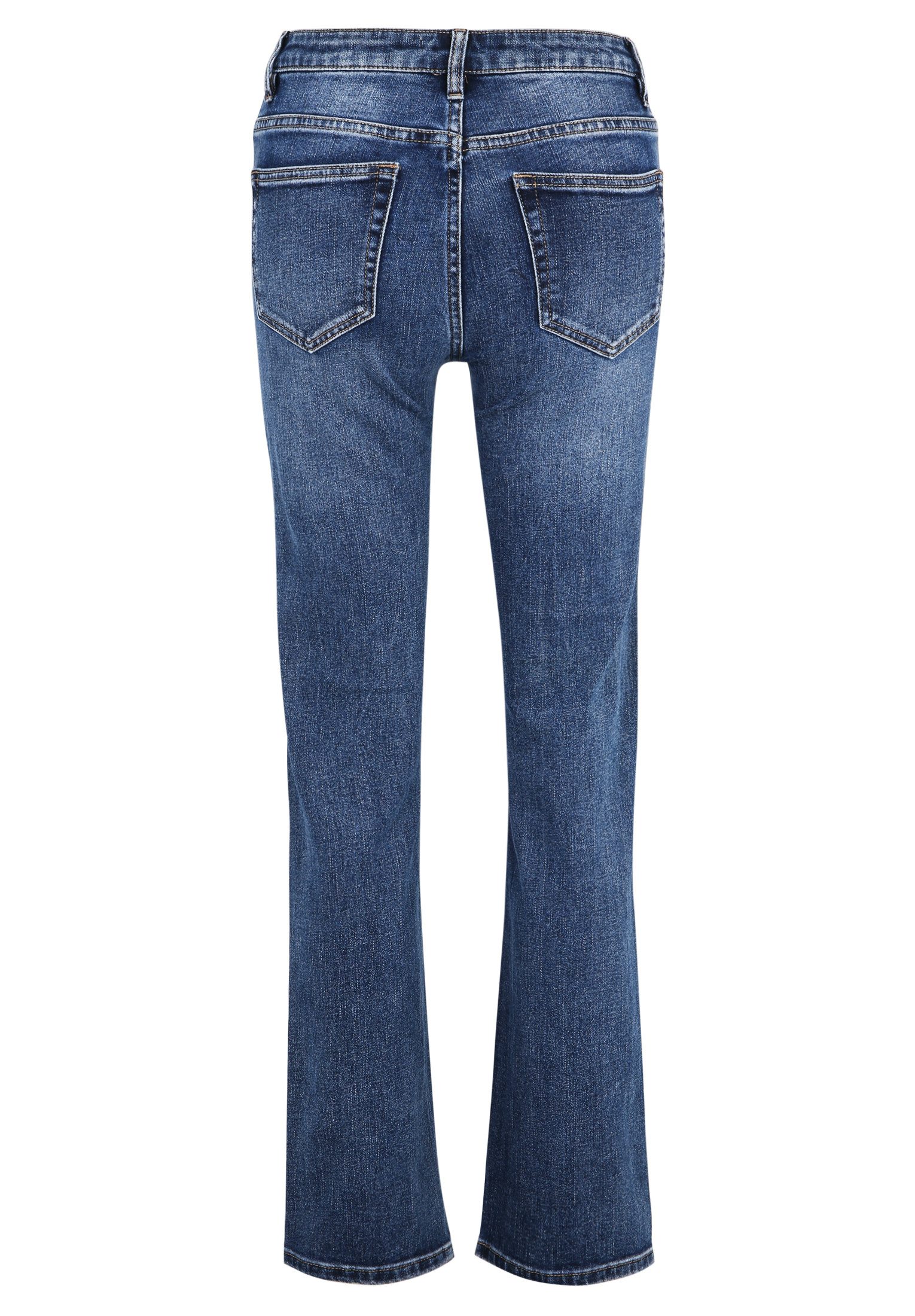 Cartoon Regular-fit-Jeans Damen mit Strass