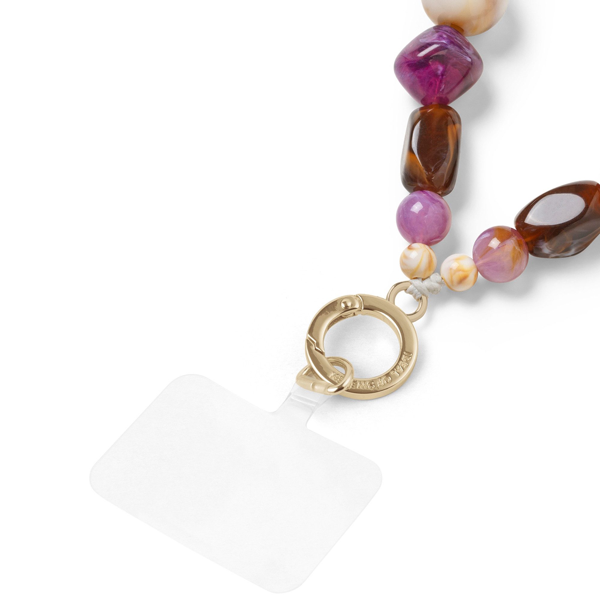 iDeal of Sweden Smartphone-Tragegurt iDeal of Sweden Wristlet Strap - Boho Desert Plum, (1-tlg) – Bild 5 von 5
