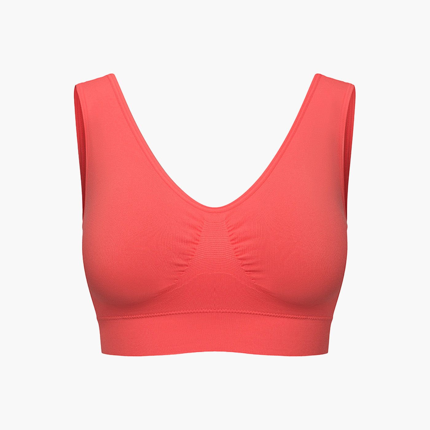 Creamy Fabrics Bügelloser BH Comfy Bra-Coral-XL (1-tlg)