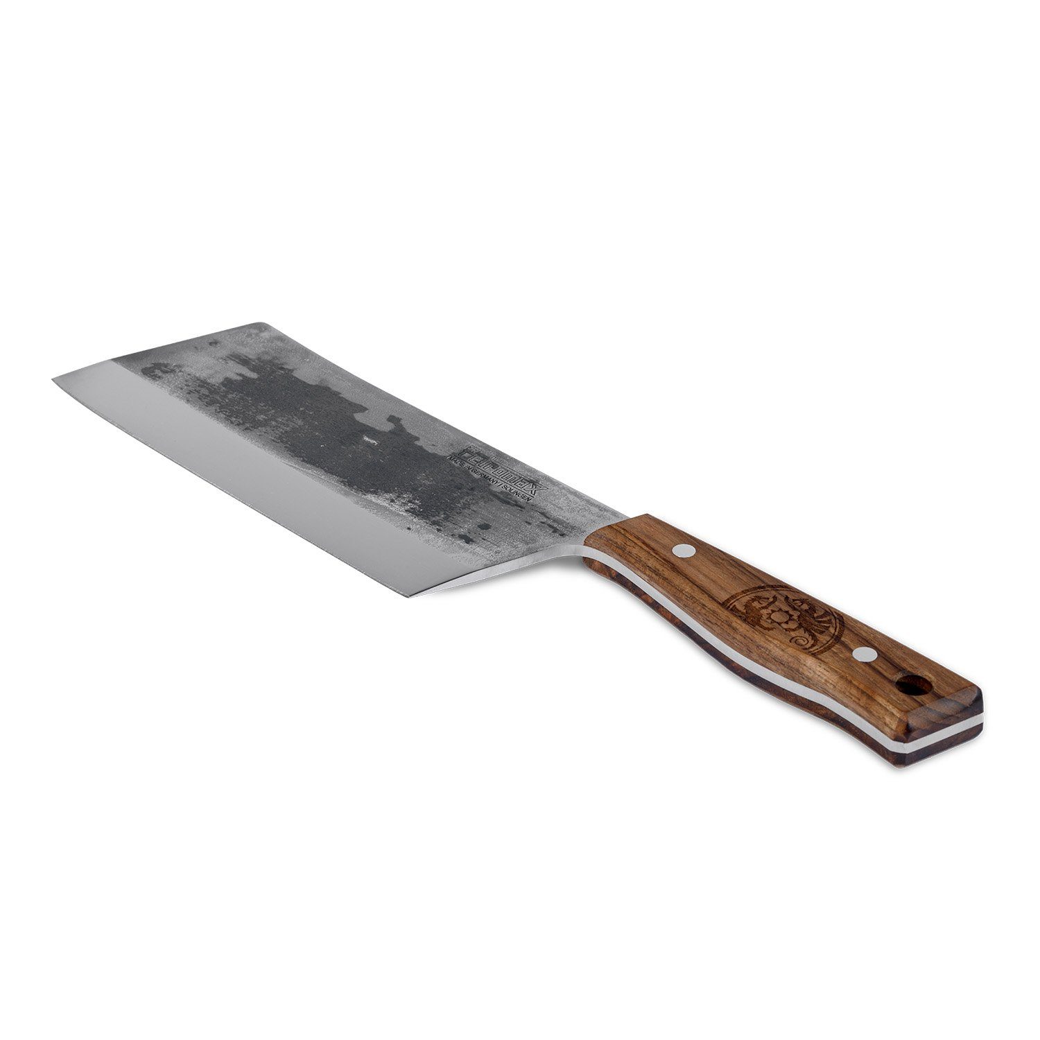 Petromax Hackmesser Hack-Messer Solingen 33cm 17 hochwertigen Glattschliff Solingen, cm, langlebig, Klingenstahl Klinge aus