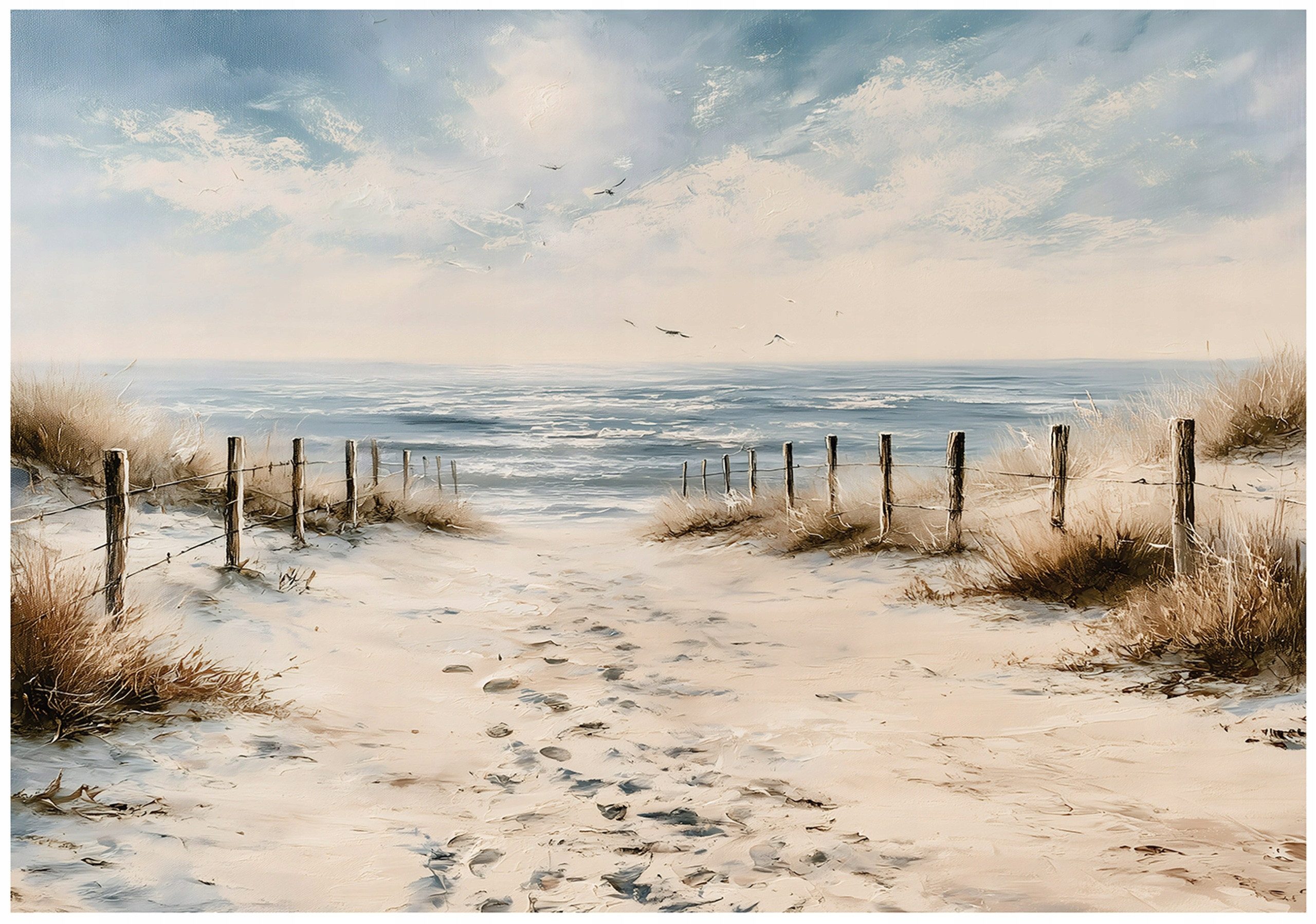 Wallarena Fototapete Strand Vlies reißfest lichtecht Schlafzimmer Wohnzimmer, glatt, 150 x 105 cm