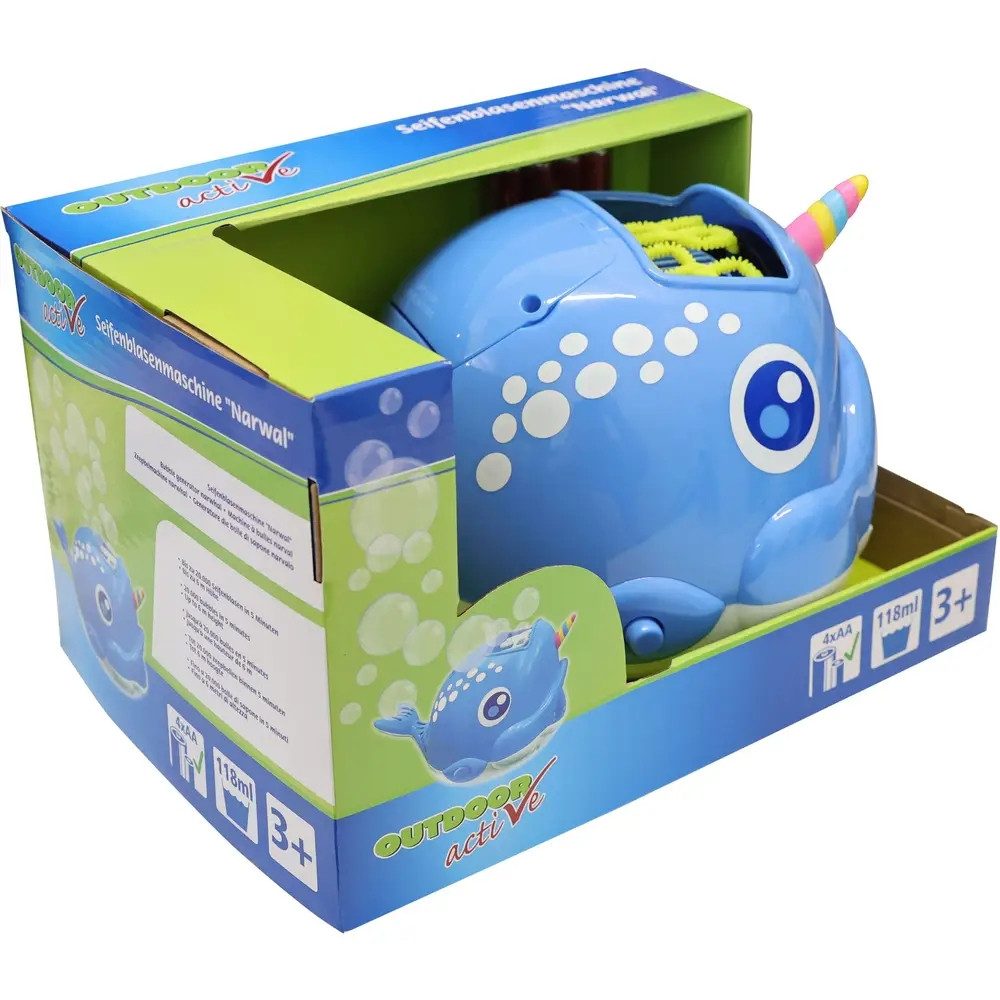 Vedes Seifenblasenspielzeug Outdoor active Seifenblasenmaschine-Wal