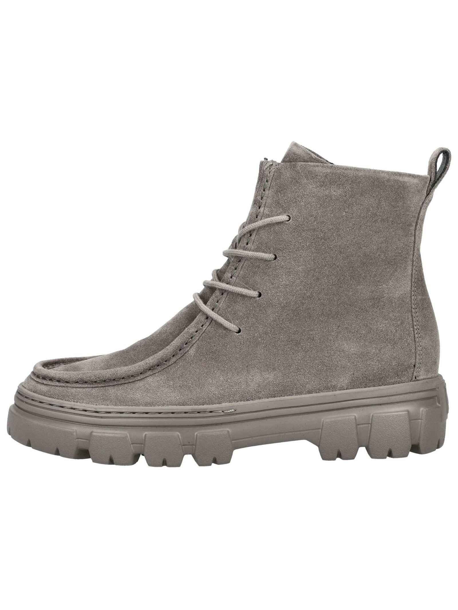 Paul Green Paul Green Stiefelette Veloursleder Schnürstiefelette
