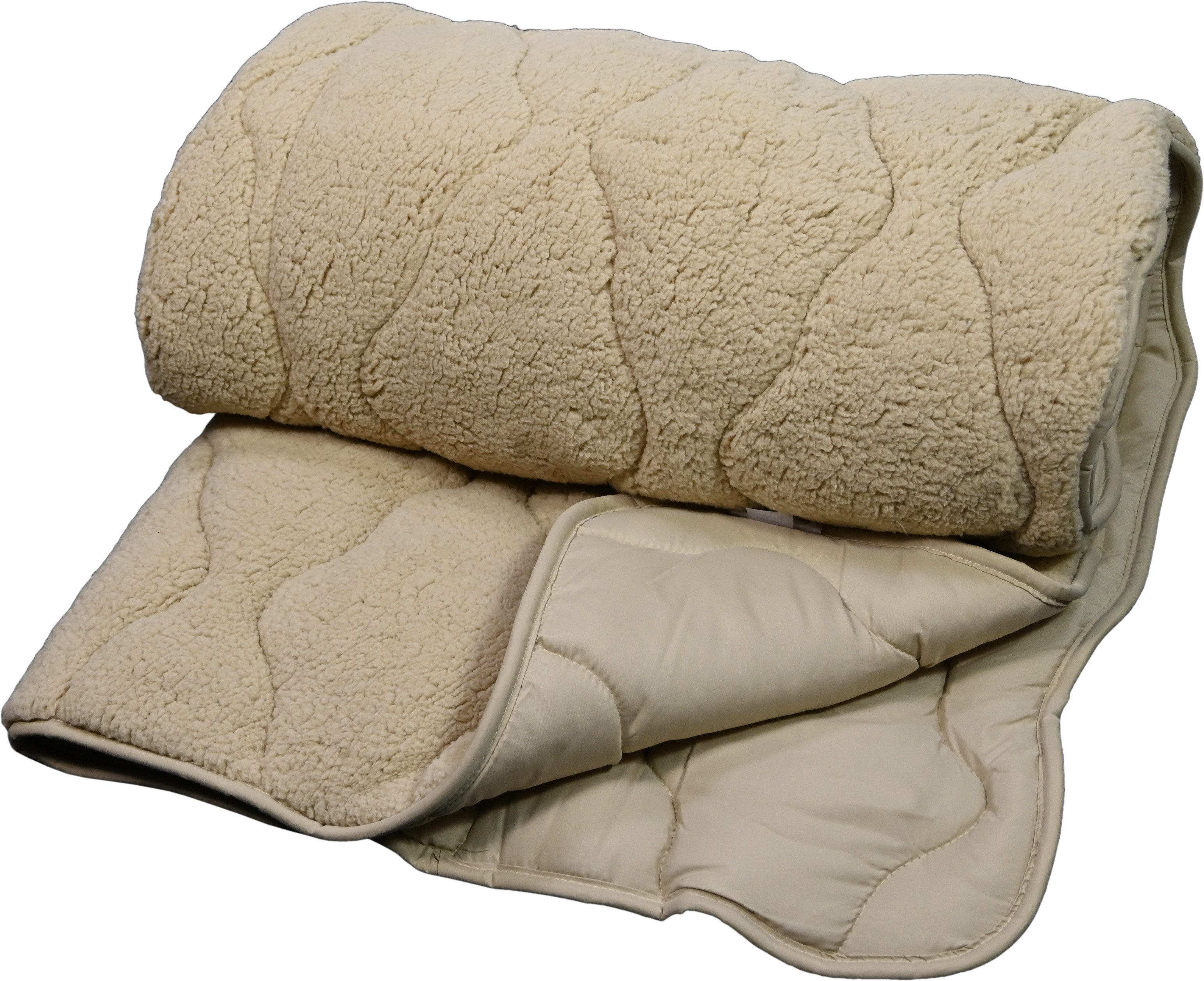 OTTO home Microfaserbettdecke Elvia, Teddy Plüsch Bettdecke, Warme Winter Uni Bettdecke