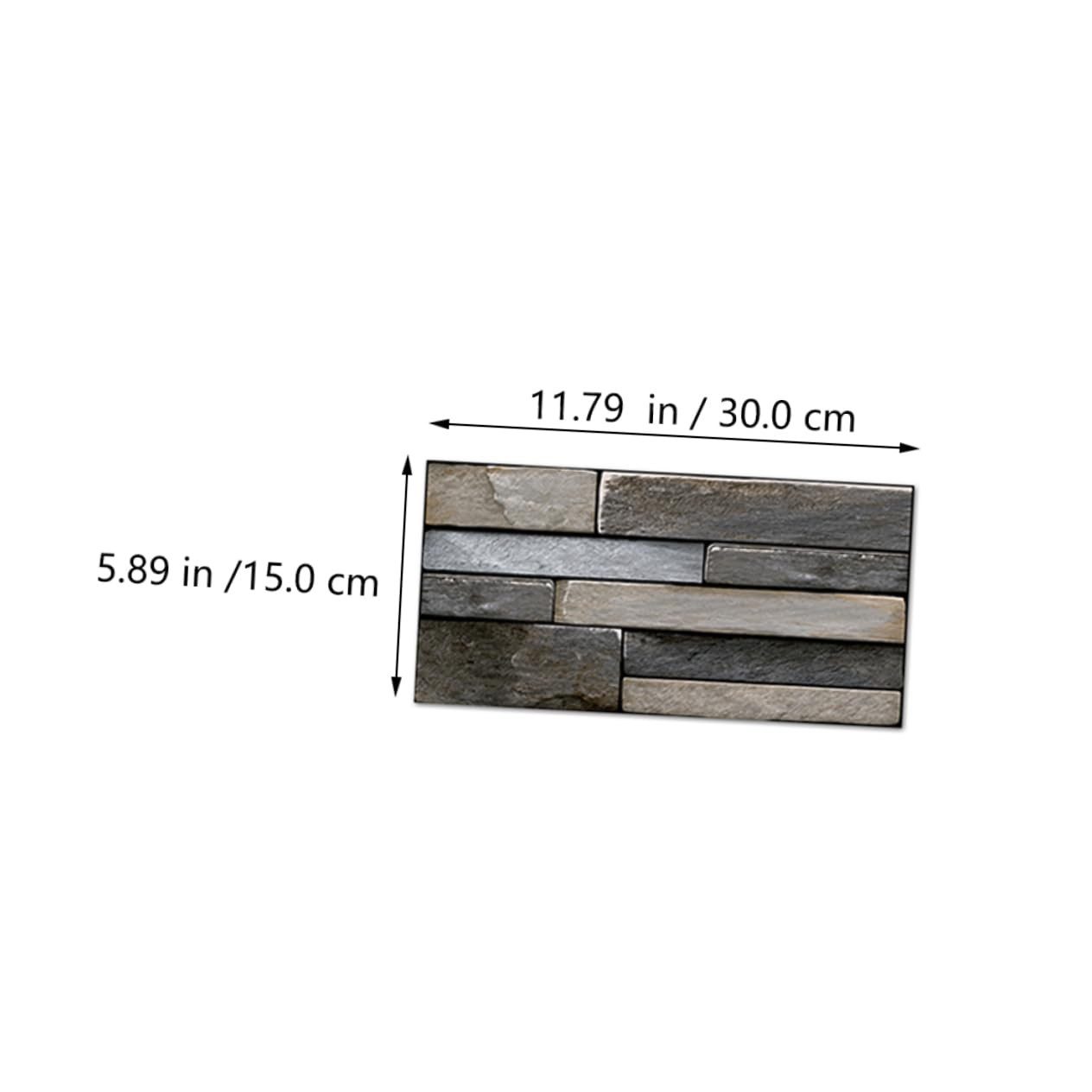 Coonoor Fliesenaufkleber 12 Stück 15x30cm, Fliesenaufkleber, günstig online kaufen