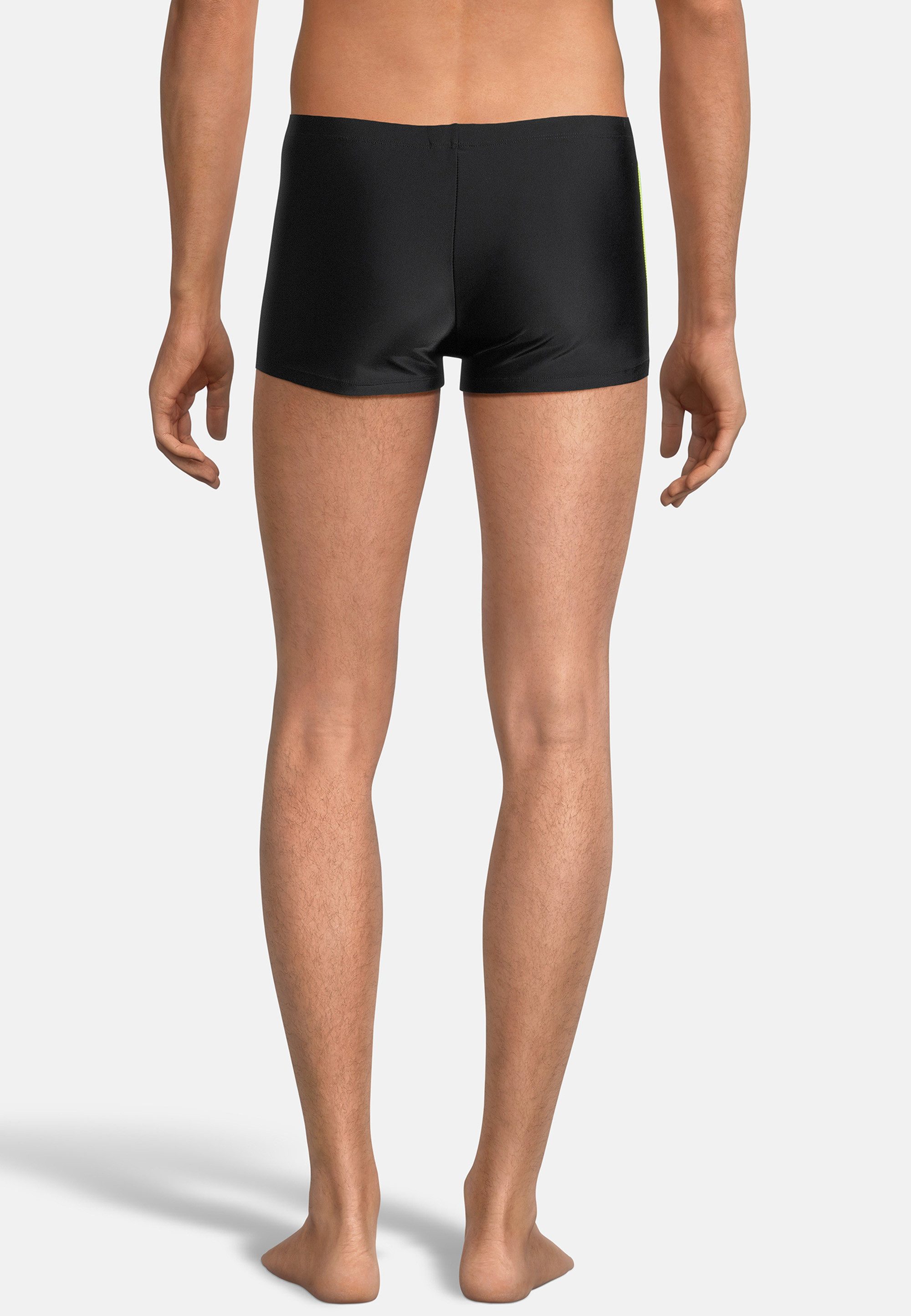 Beco Beermann Badeshorts Square Leg Badehose "Side Flash" (1-St) mit starkem sportlichem Akzent
