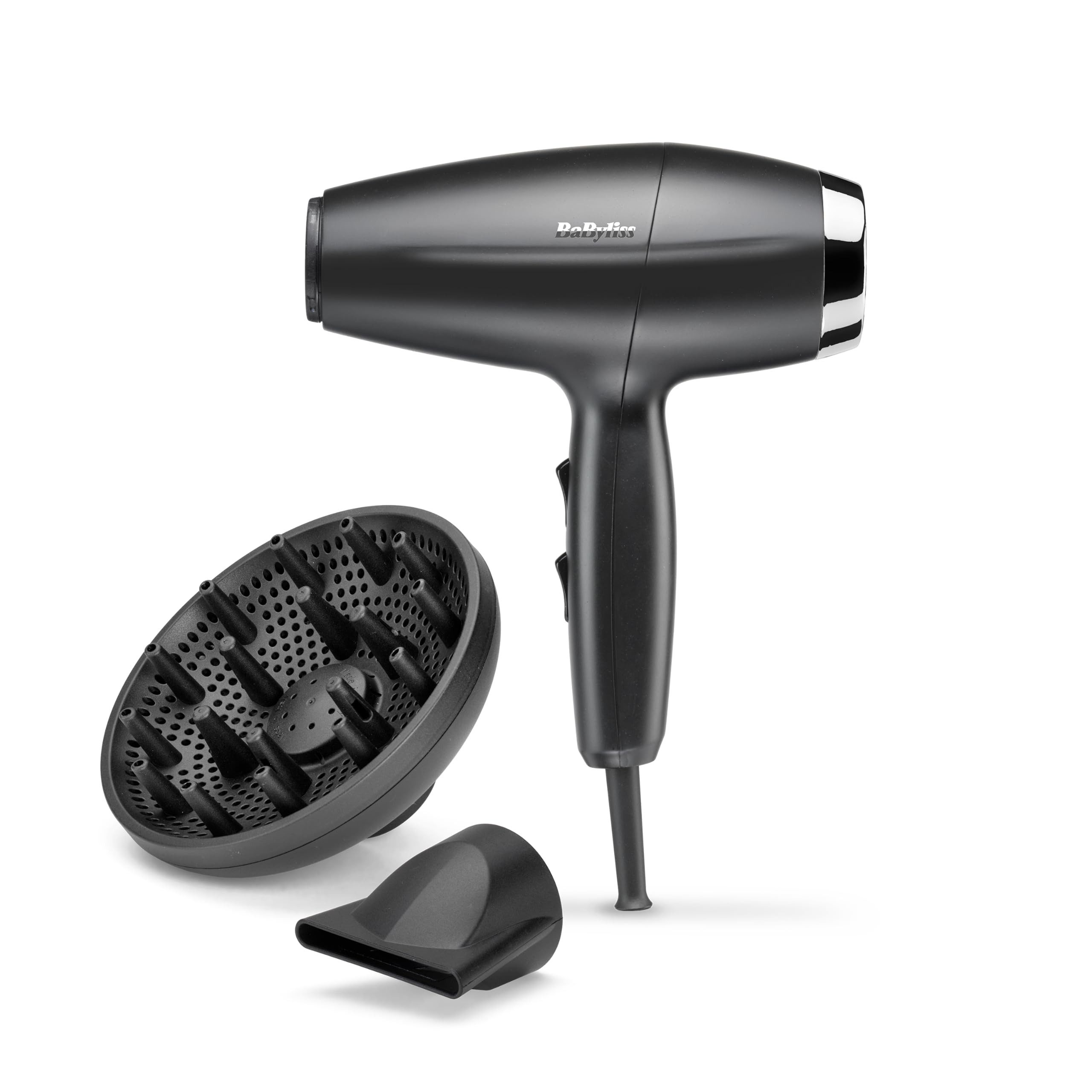 BaByliss Haartrockner 6150DE, Leistungsstarker Haartrockner mit Ionen- und Cool Shot Funktionen