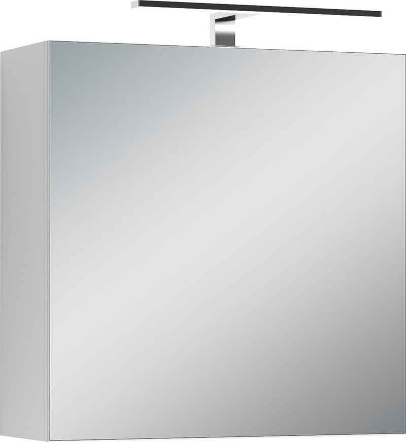 Homexperts Spiegelschrank »Salsa« Breite 60 cm, mit LED-Beleuchtung & Schalter-/Steckdosenbox