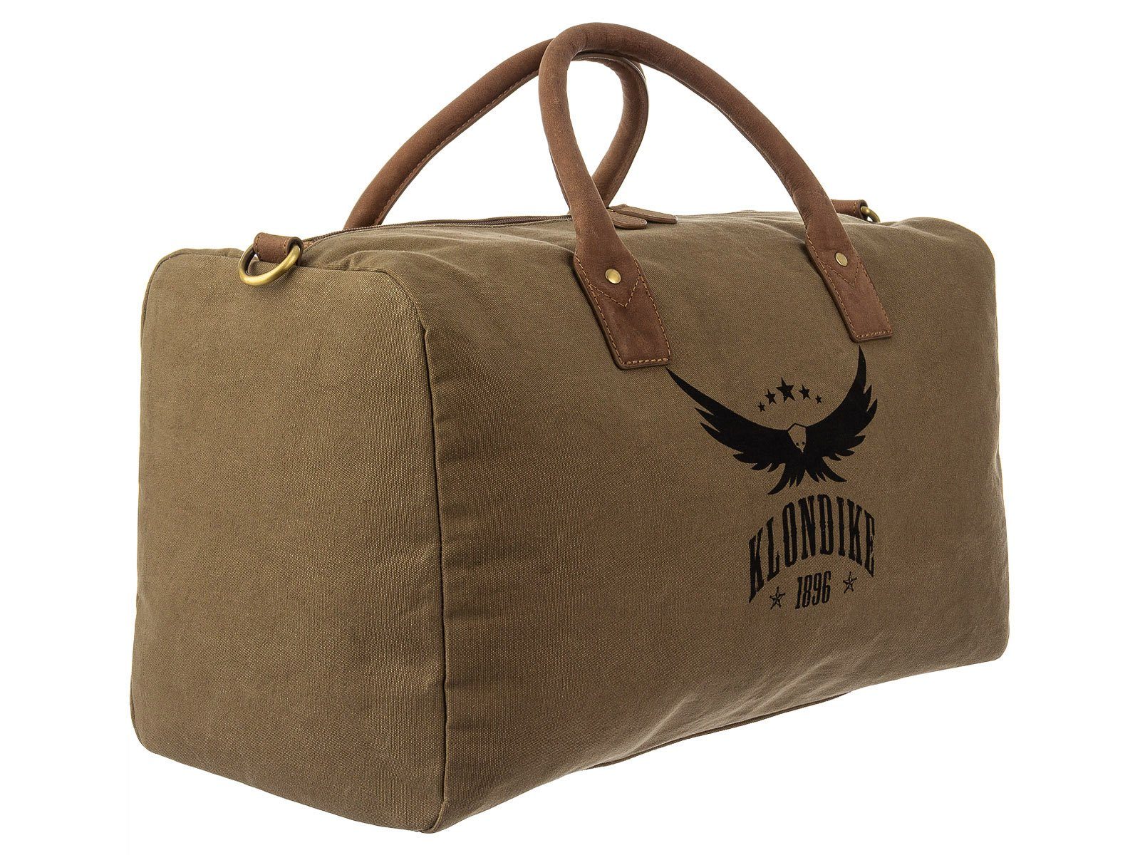 Weekender United Brands KD1150 Klondike EAGLE Jason Reisetasche Weekender ca. (1-tlg), Pull Oil Up Leder