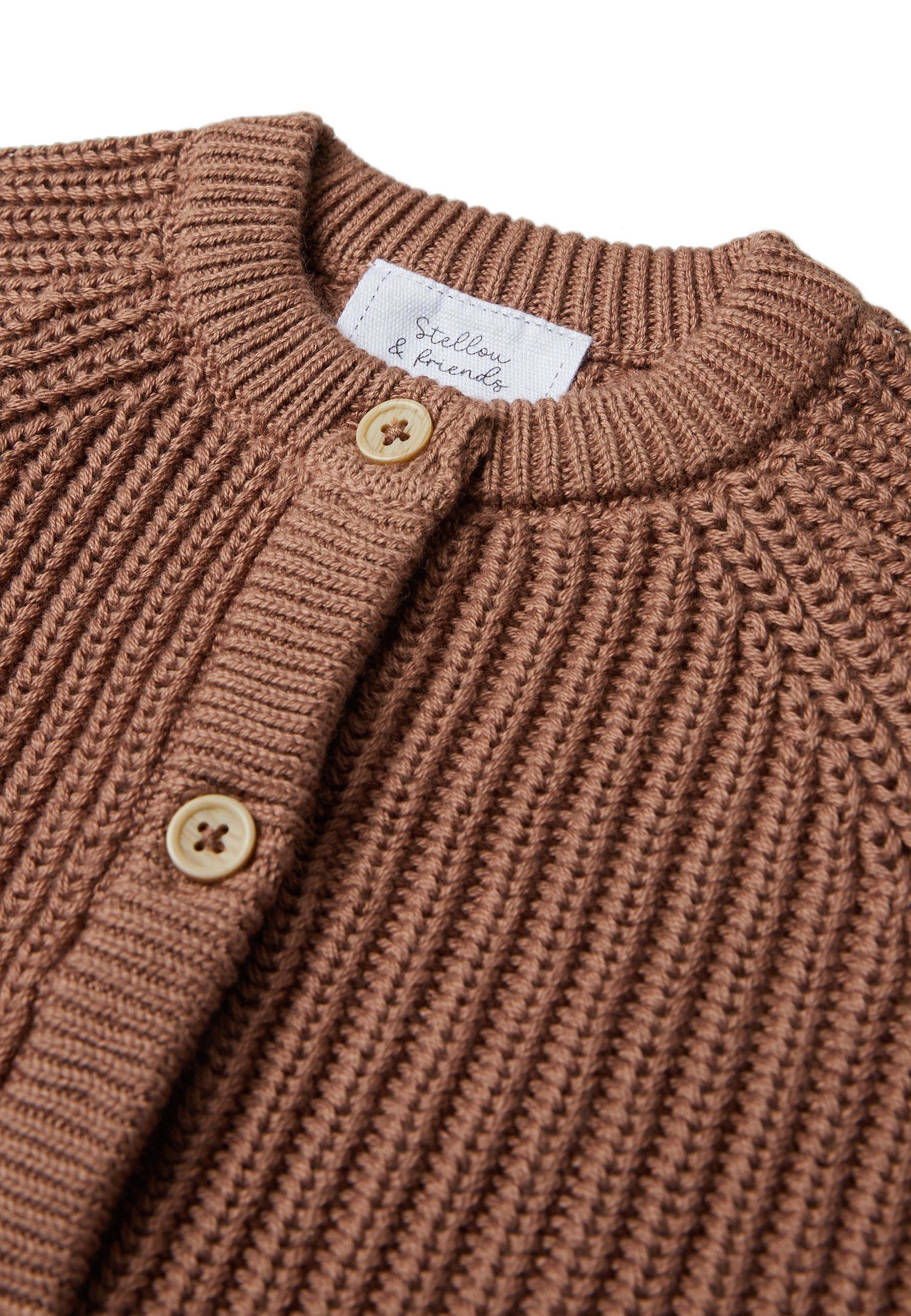 Stellou & friends Strickjacke Gerippter Cardigan Gerippter Cardigan – Bild 3 von 3