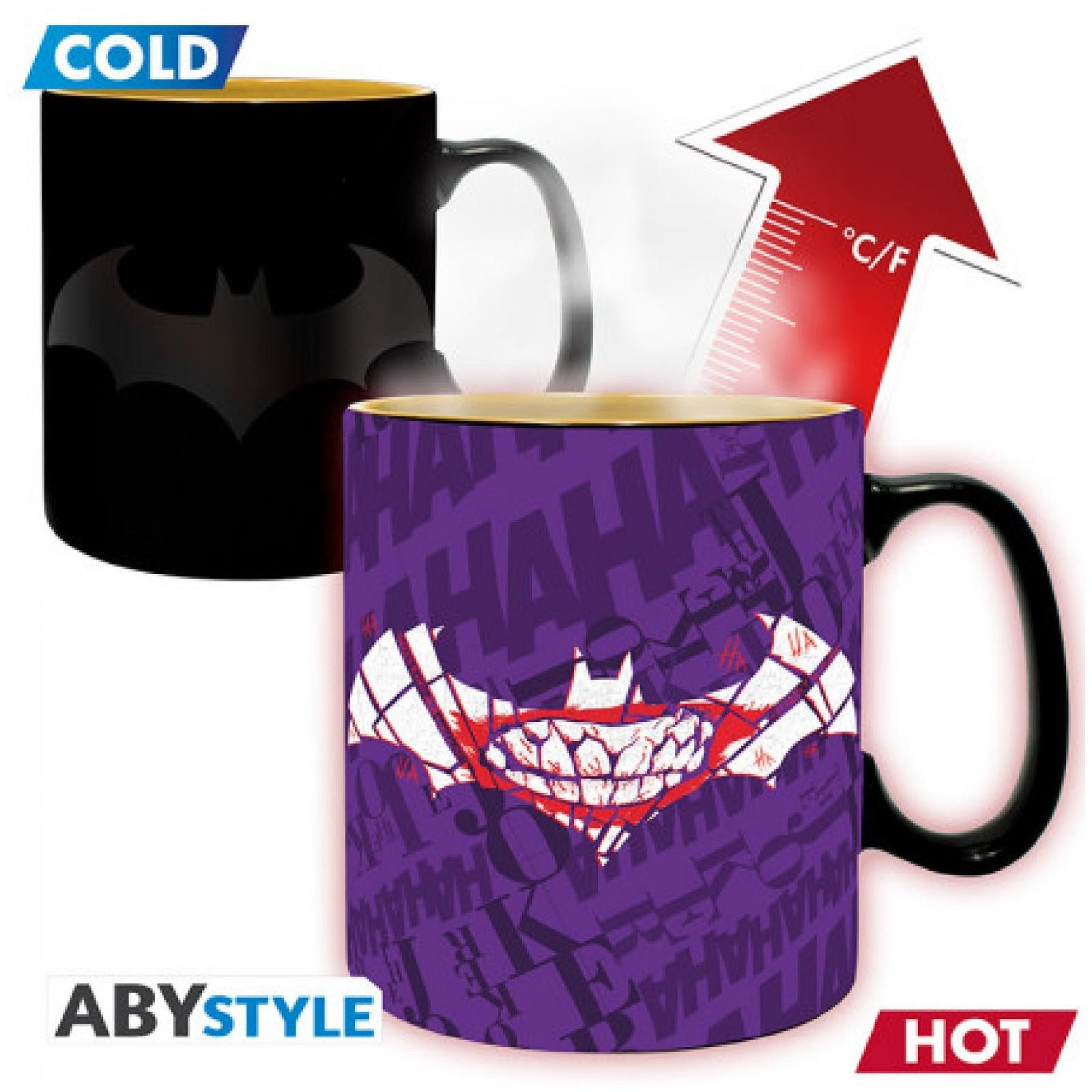ABYstyle Tasse DC COMICS - Tasse HeatChange -460ml- "Batman Matte"