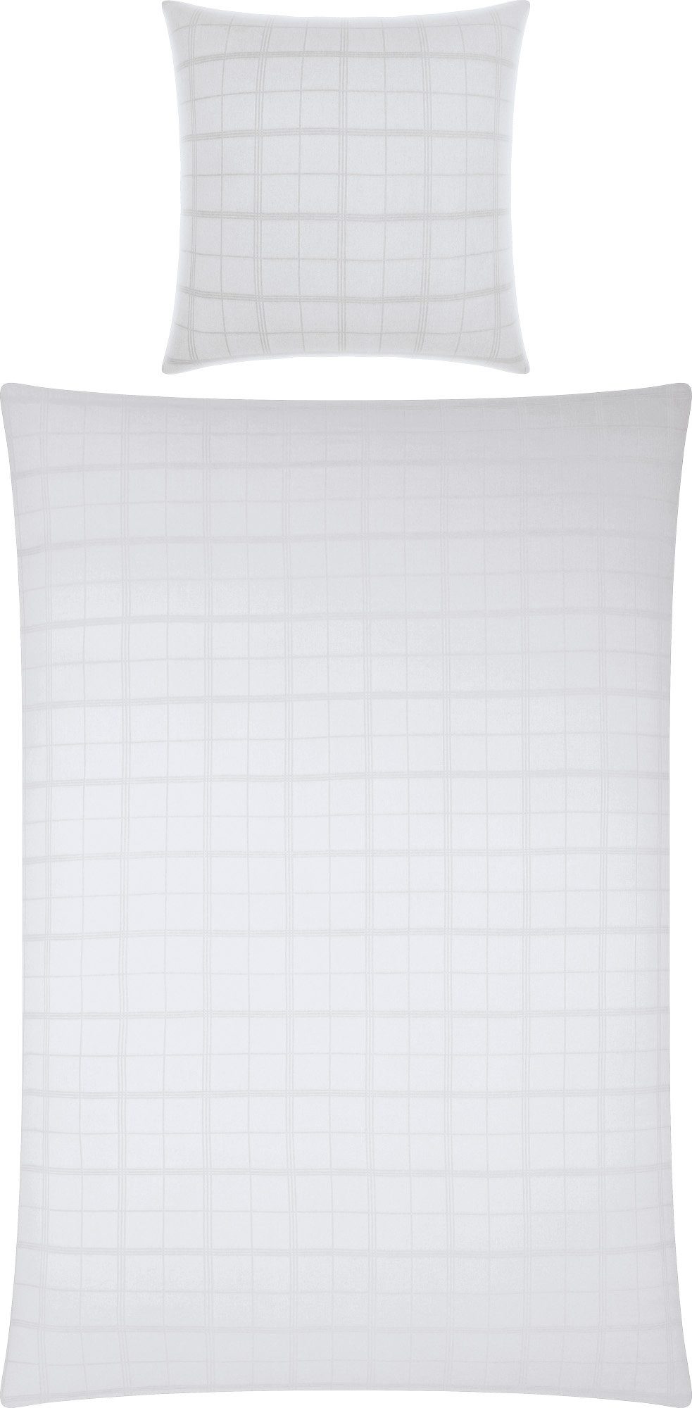 Erwin Müller Bettwäsche Bettwäsche "Passau", Damast, Mako-Damast Uni