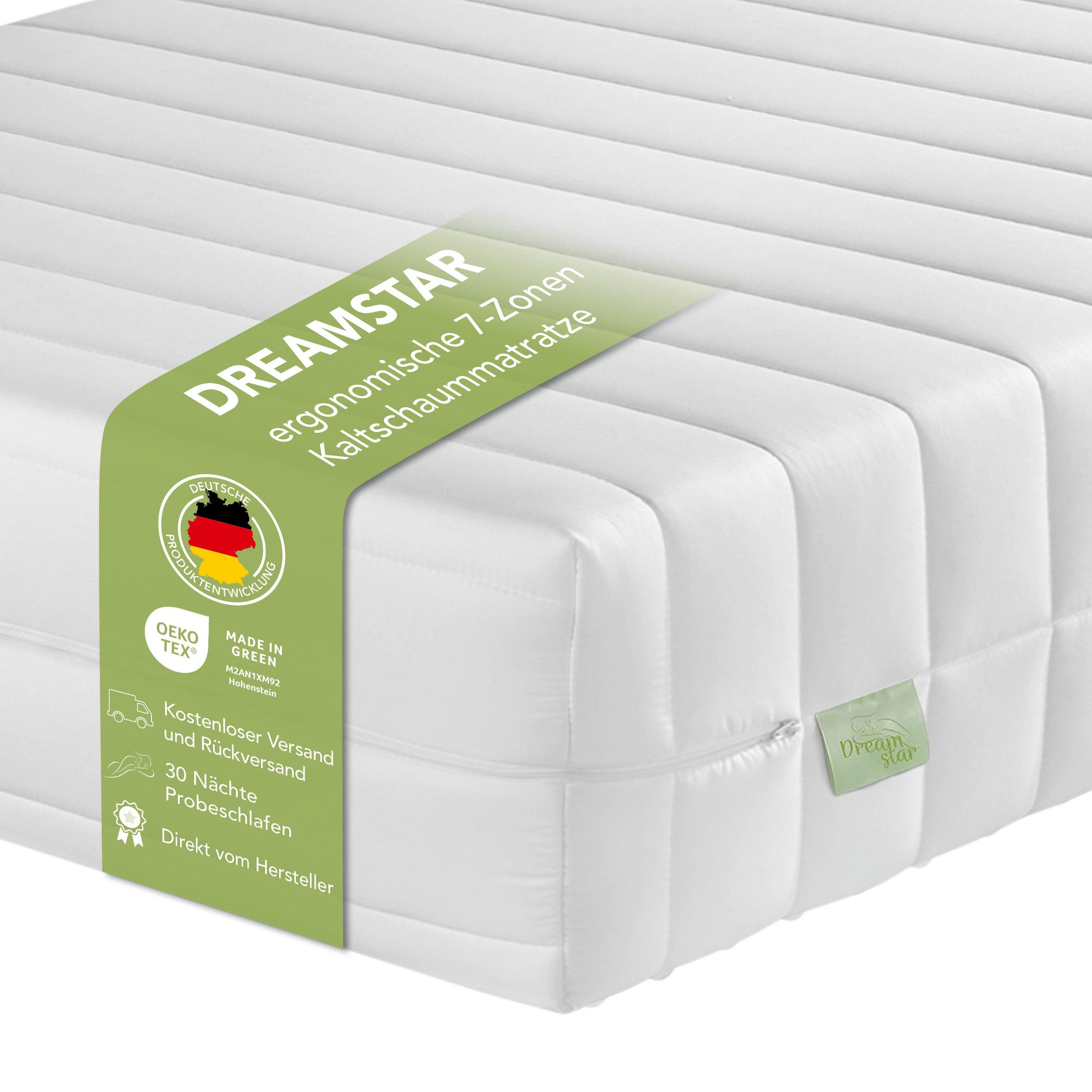 Kaltschaummatratze Easy Flex, Wendematratze mit zwei günstig online kaufen