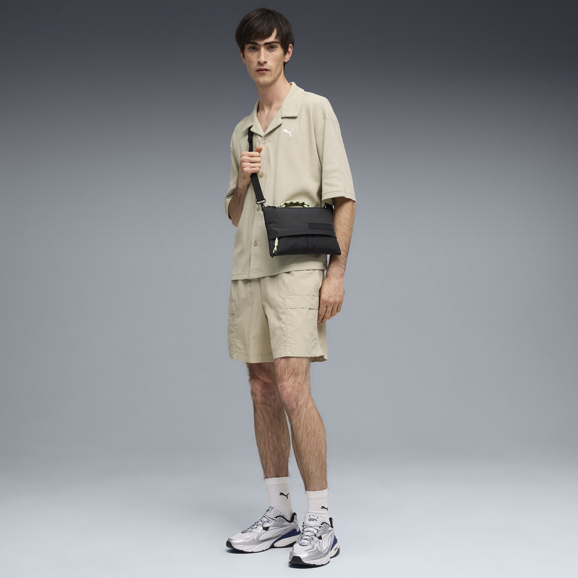 PUMA Shorts WARDROBE ESS Relaxed 6" Cargoshorts Herren