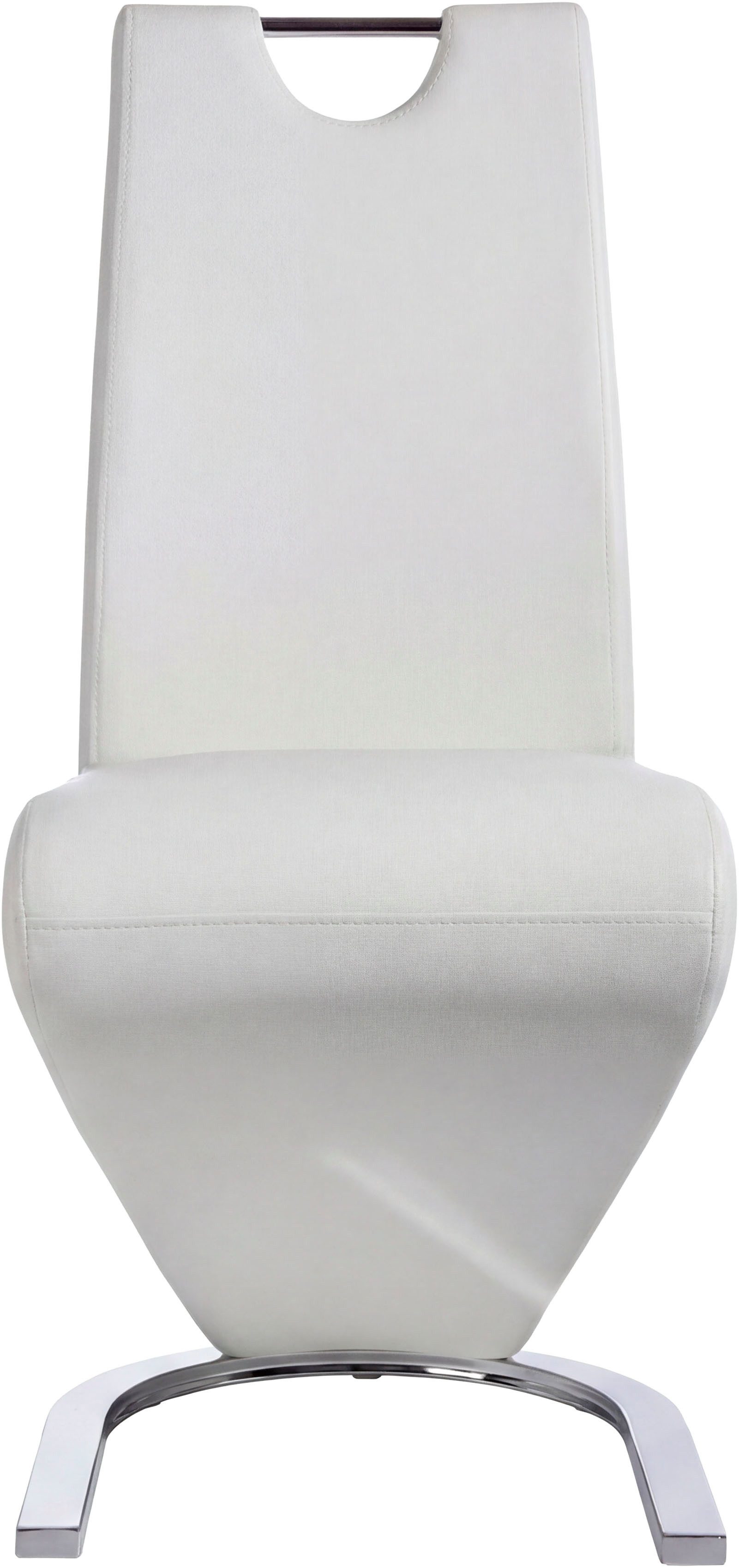 Home affaire Esszimmerstuhl Monza (Set, 2 St), Bezug in Kunstleder, Rückenlehne mit Griff zum einfachen Zurückziehen