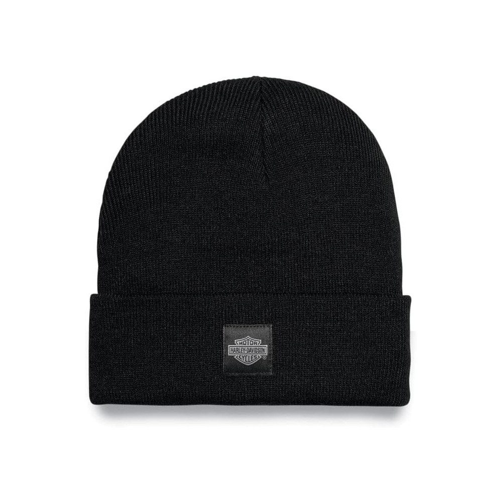 HARLEY-DAVIDSON Beanie Unisex One-Size Bar & Shield Logo Mütze Beanie Biker Wintermütze One-Size