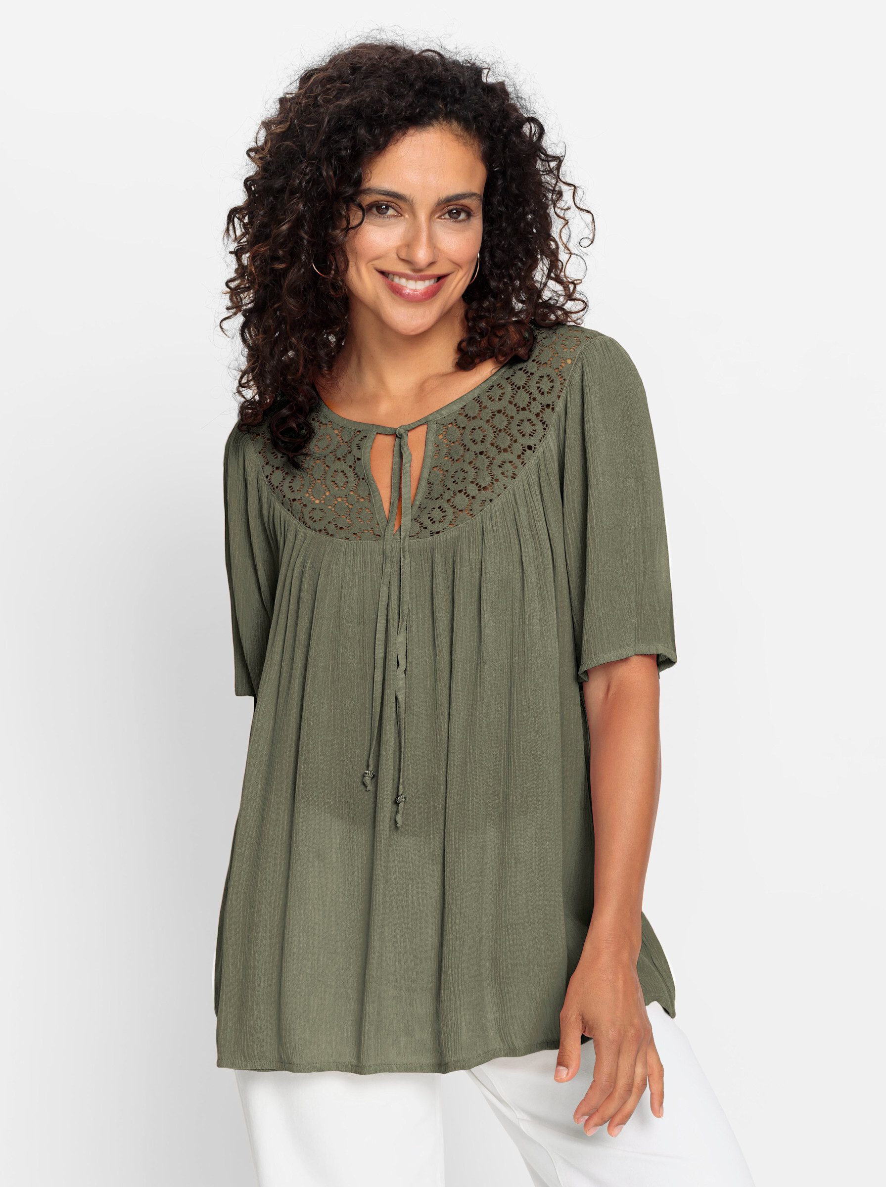 Klassische Bluse Tunika