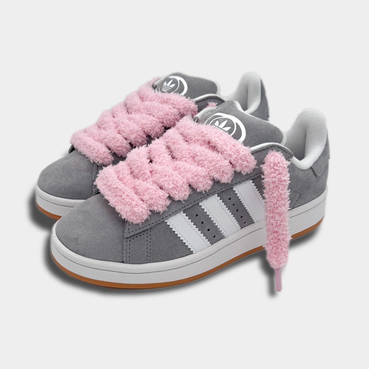 Kicksarchive Schnürsenkel Schnürsenkel Fuzzy Fluffy Laces Campus 00s Air Force Laces 15mm breit, Sneaker Schnürsenkel 120cm, 140cm