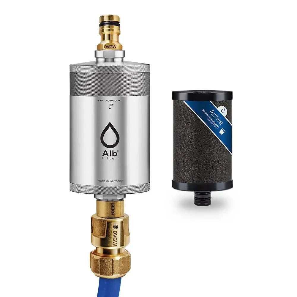 Wasserfilter Alb Filter MOBIL Active Trinkwasserfilter, Mit GEKA Anschluss