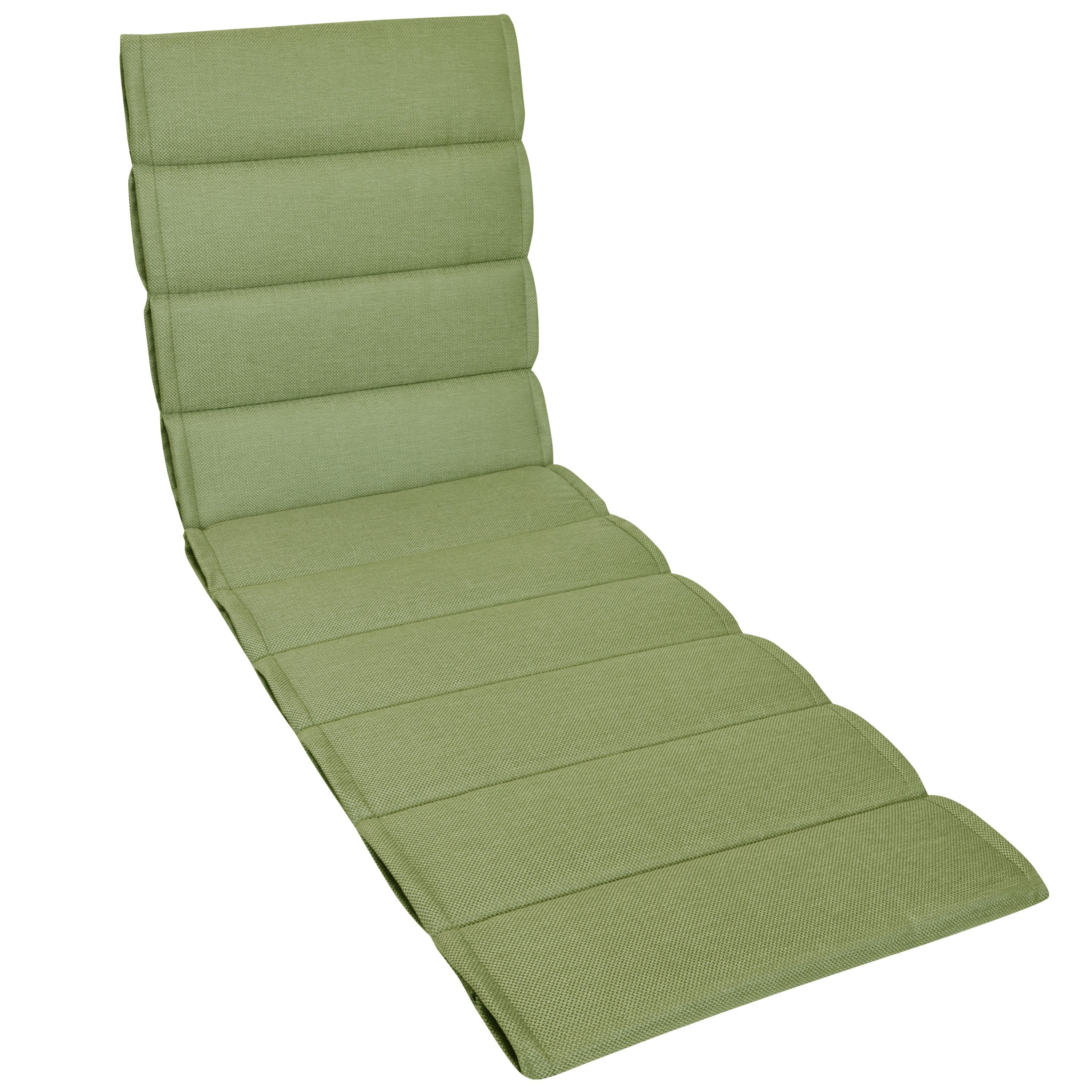 Herlag Liegenauflage Linnea, 200x60x4cm edles Strukturgewebe