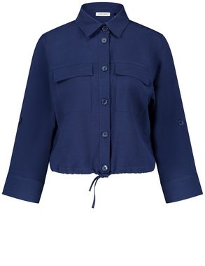 GERRY WEBER Klassische Bluse Blusenjacke mit elastischem Tunnelband