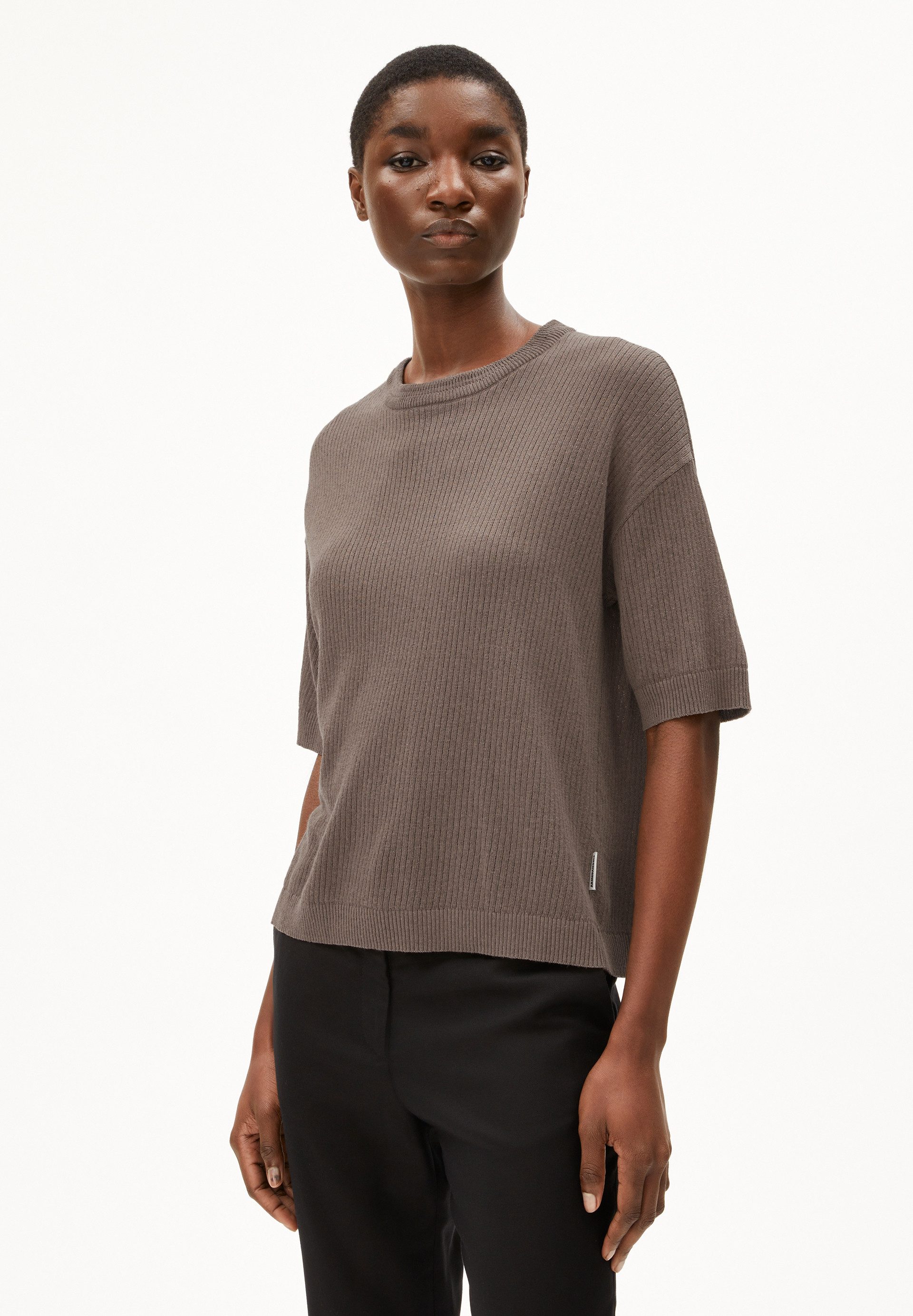 Armedangels Strickpullover LIZAA LINO Strickshirt aus günstig online kaufen