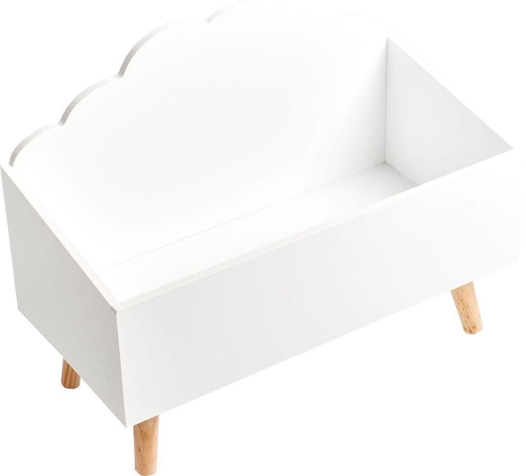 Zeller Present Spielzeugtruhe Wolke, Kindermöbel in nordischen Design – Bild 4 von 5