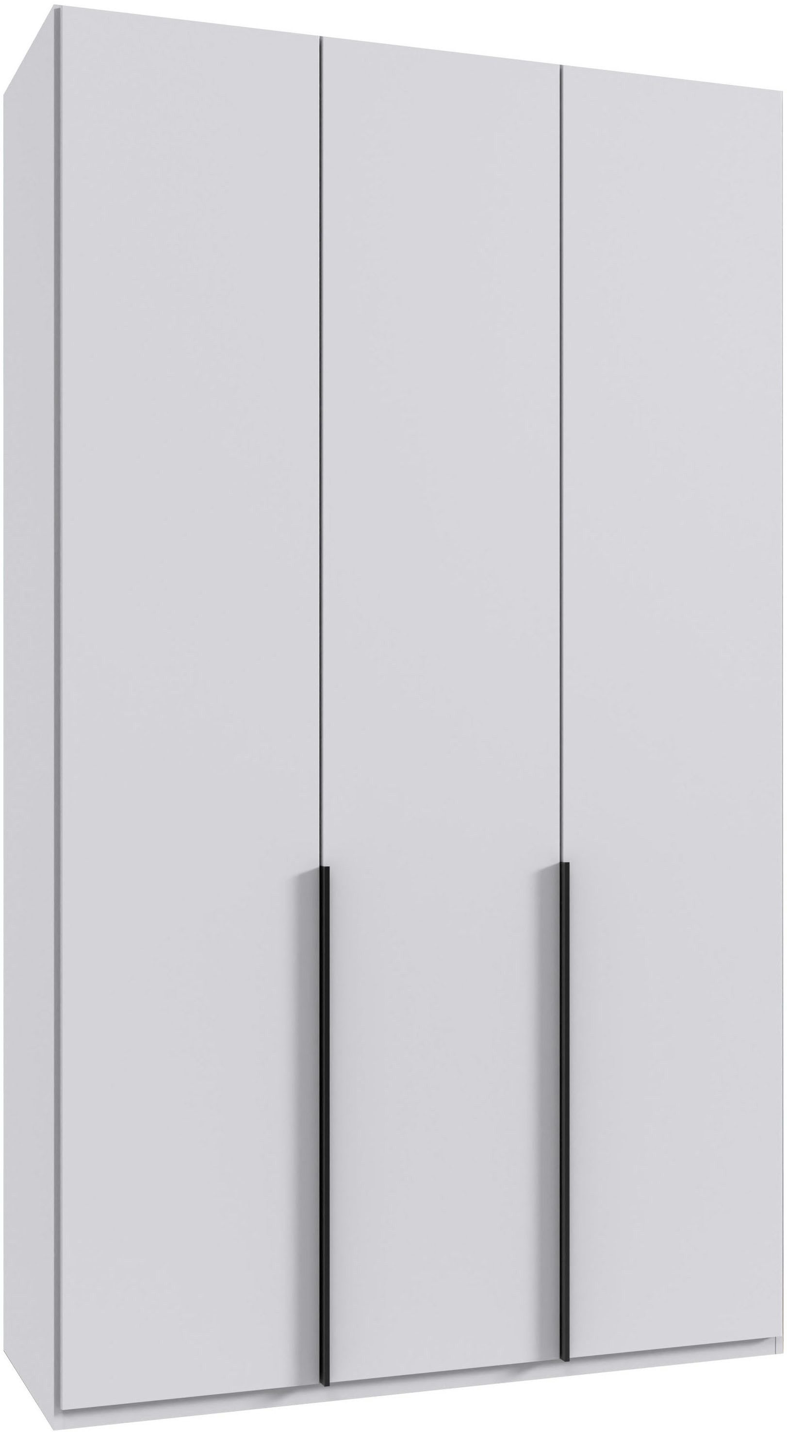 Wimex Kleiderschrank Mugano,in 5 Breiten,2 Höhen,2 Tiefen, viele Farben, Made in Germany (in Basic oder Premium Ausstattung) mit langen Griffen aus Metall, mit oder ohne Spiegel
