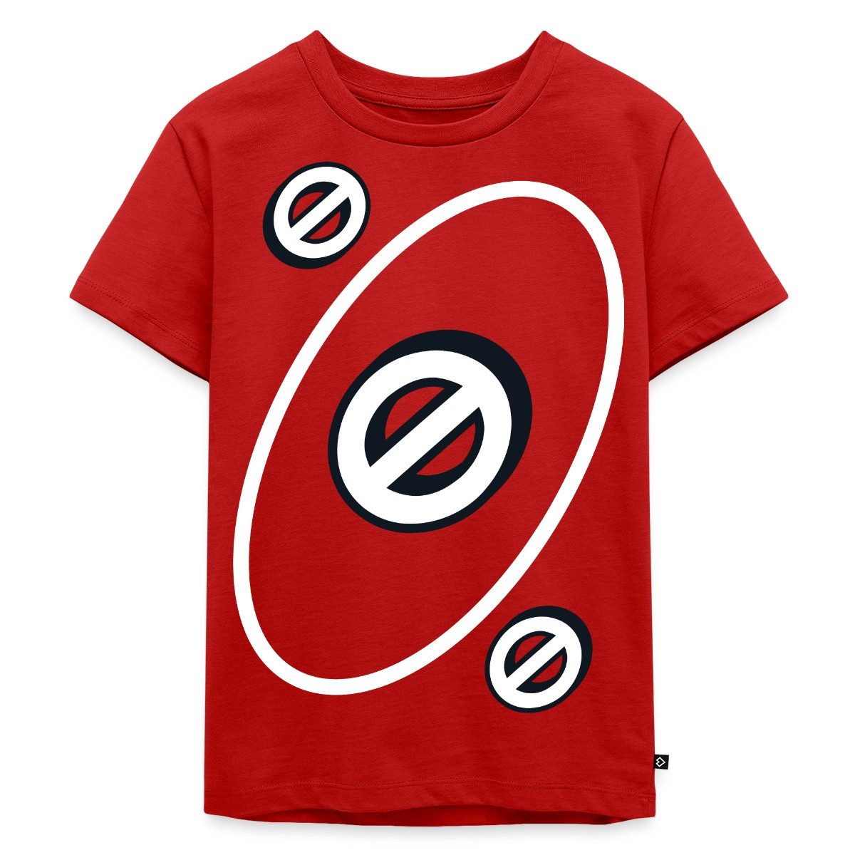 T-Shirt UNO Karten Kostüm Aussetzen-Karte Karneval Kinder Premium T-Shirt
