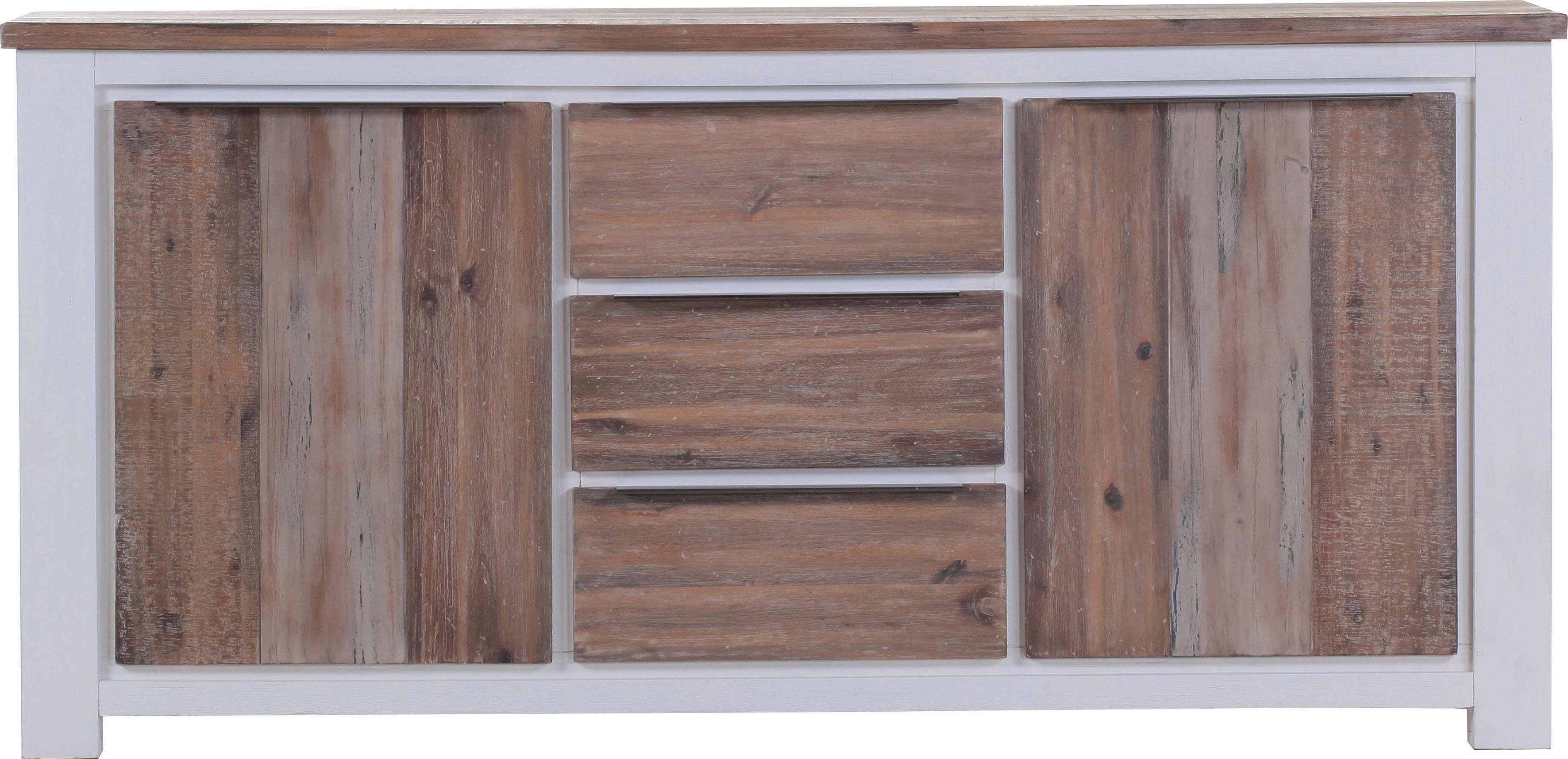 Gutmann Factory Sideboard Tampa, Kommode in modernem Vintage Stil, Breite 180 cm
