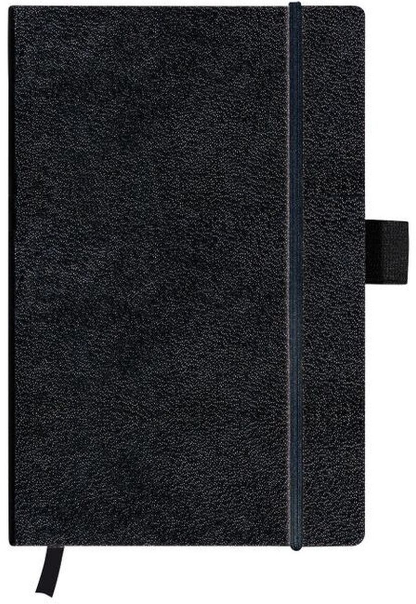 Herlitz Notizbuch Notizbuch Classic A6 96 Blatt liniert schwarz
