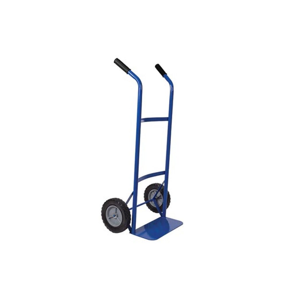 Toolland Transportroller Toolland Sackkarre, ergonomisch geformte Handgriffe, Stahl, Blau, Trag, (1-St)
