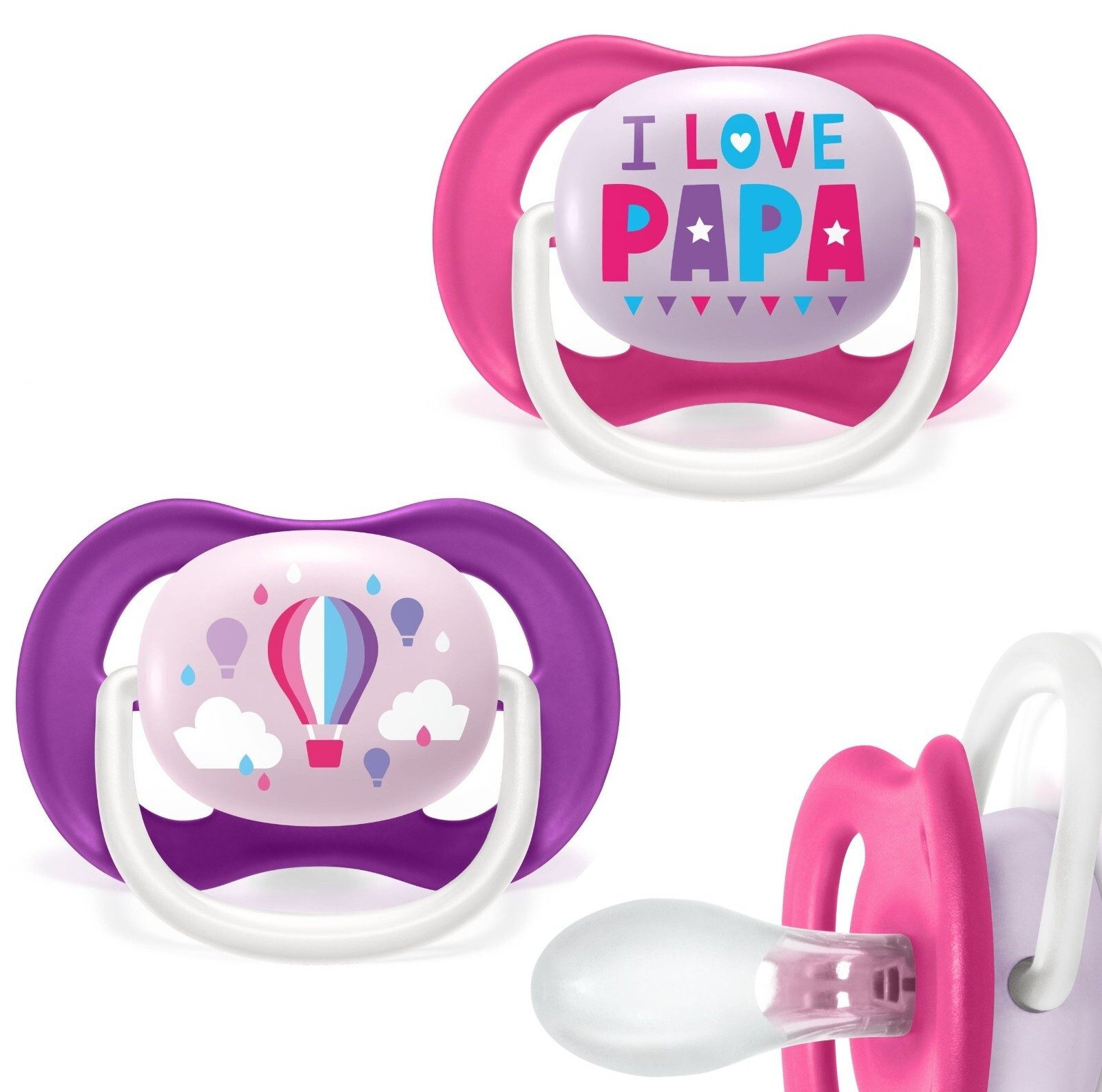 Schnuller ultra air Happy I love Papa
