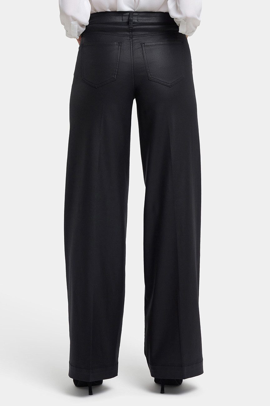 NYDJ Weite Jeans Coated Teresa Wide Leg Jeans