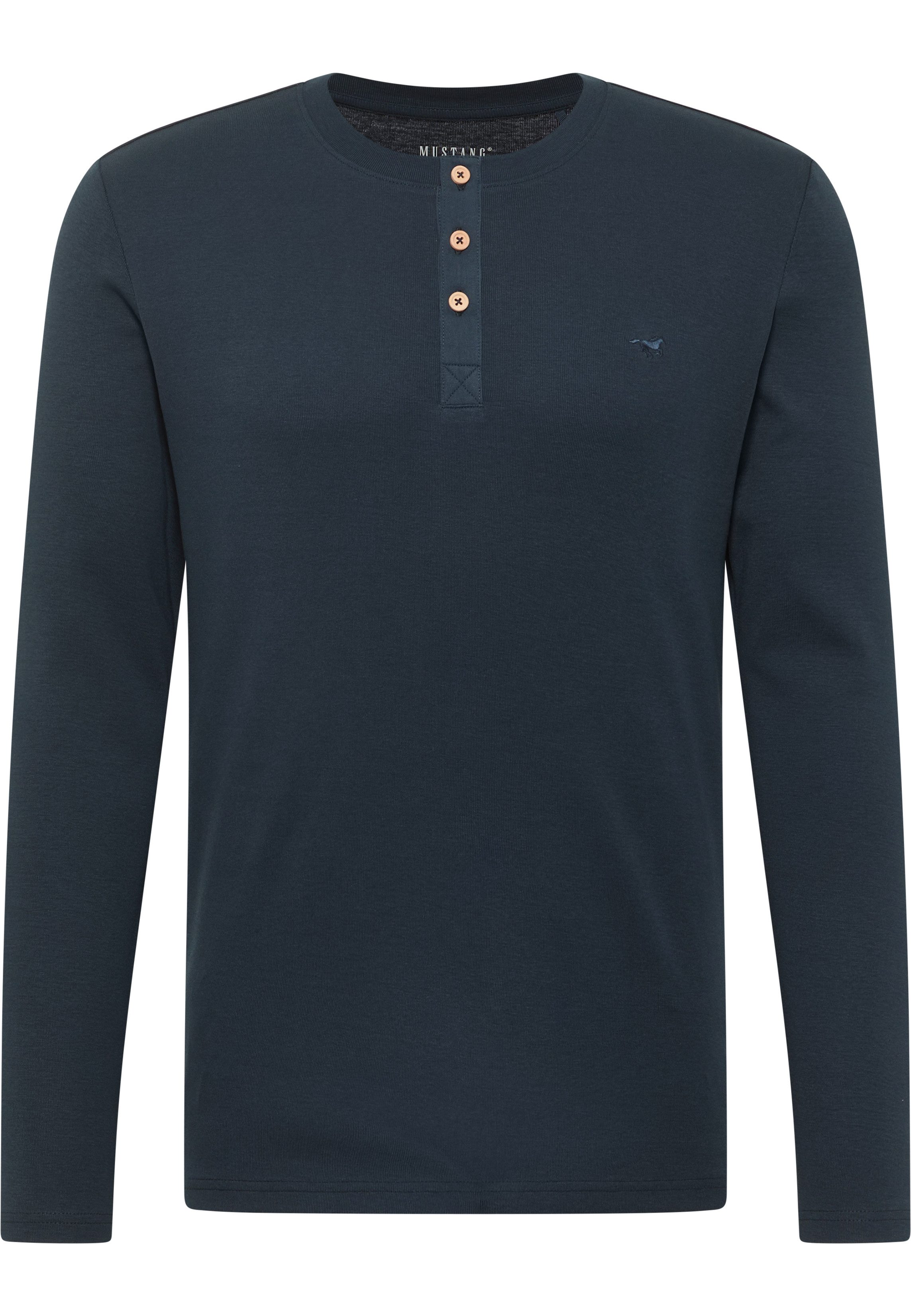 MUSTANG Langarmshirt "Herren Style Arminto" günstig online kaufen