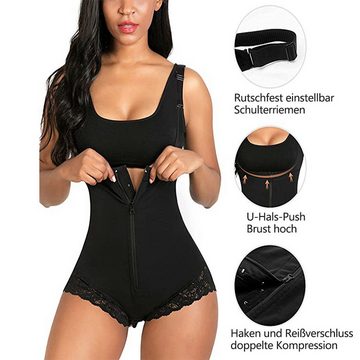 Fivejoy Shaping-Body Damen Shapewear Figurformender Formende Body Shaper Taillenformer (1-tlg) Bauchweg Shaping Bodysuit