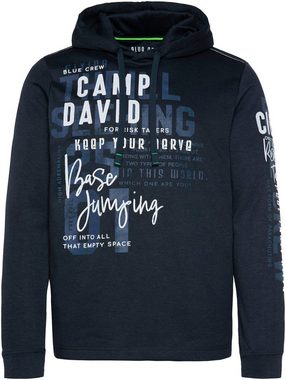 CAMP DAVID Kapuzensweatshirt mit Label Patch an der Kapuze