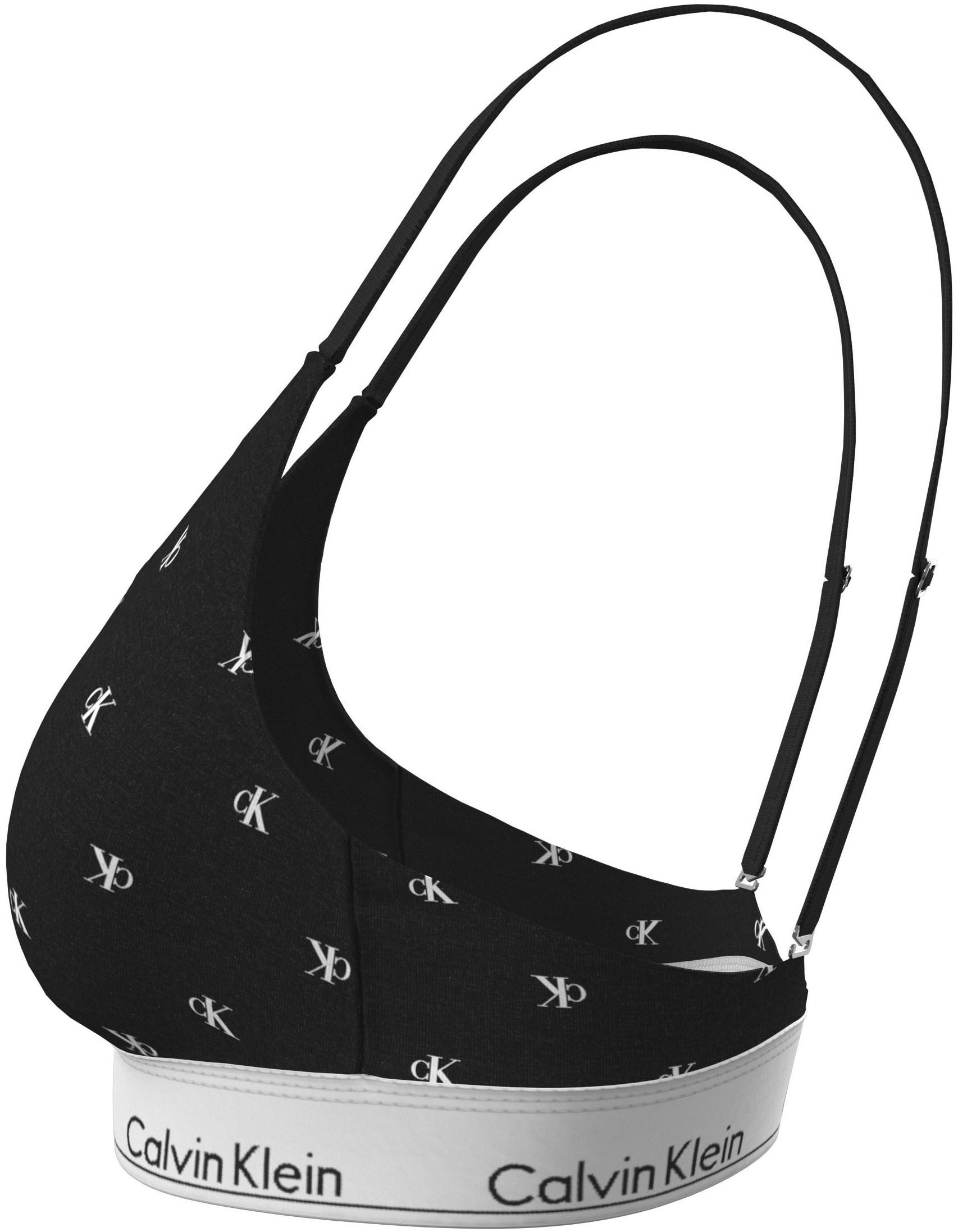 Calvin Klein Underwear Triangel-BH LIGHTLY LINED TRIANGLE Mit elastischem Saum