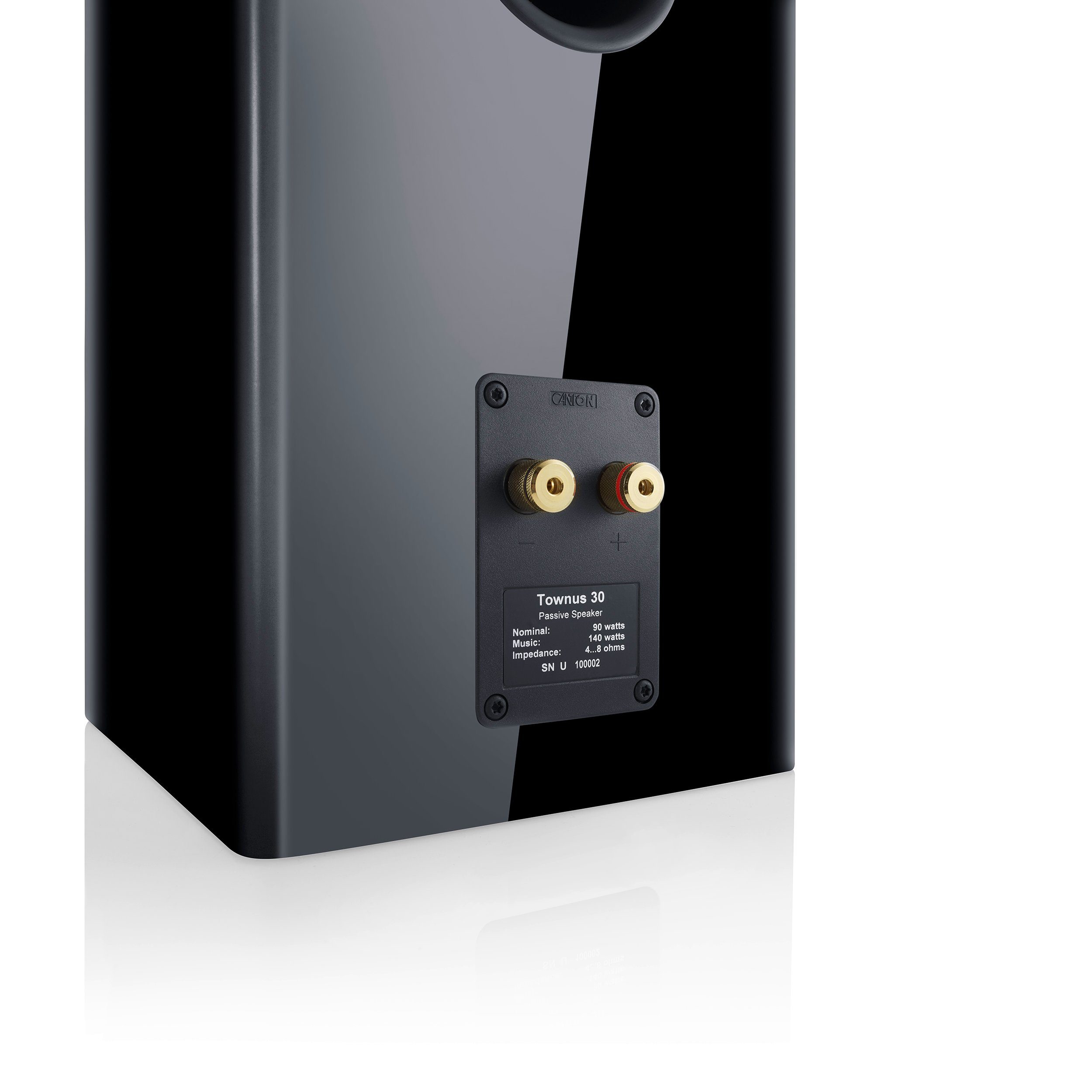 CANTON Townus 30 schwarz high-gloss Paar Sonder Aktion Lautsprecher (140.0 W)