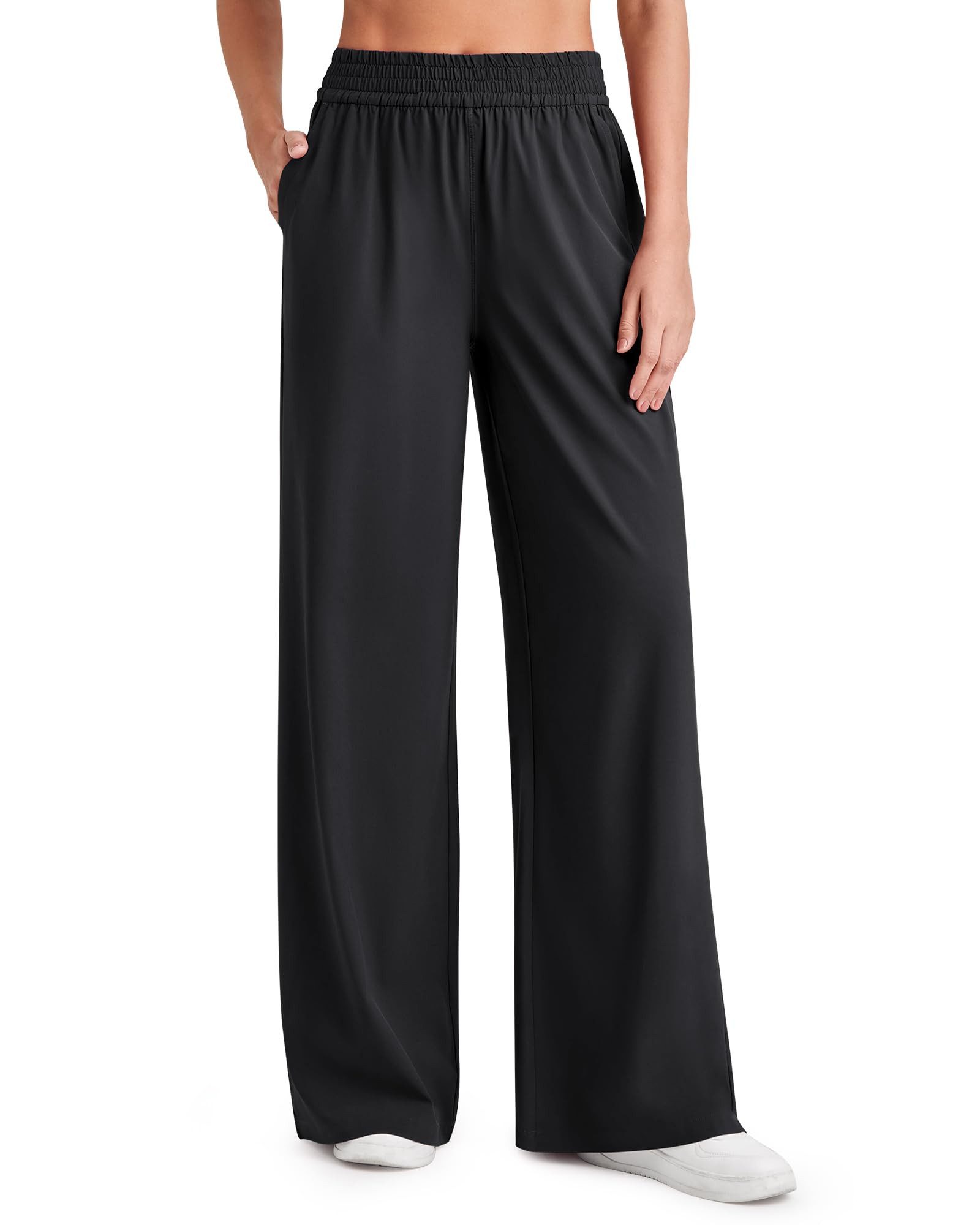 G4Free Jogginghose G4Free Damen Weite Hosen Lässig Locker Stoffhose Palazzo günstig online kaufen